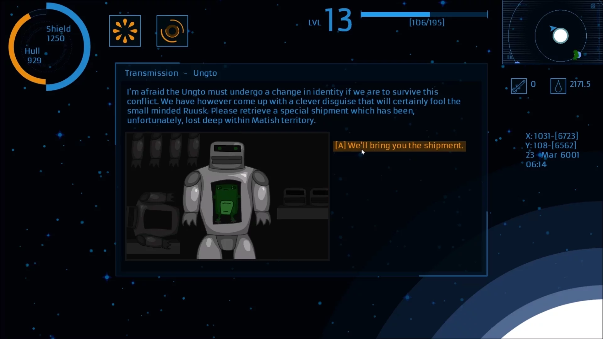 Изображение игры: SuperCluster: Void