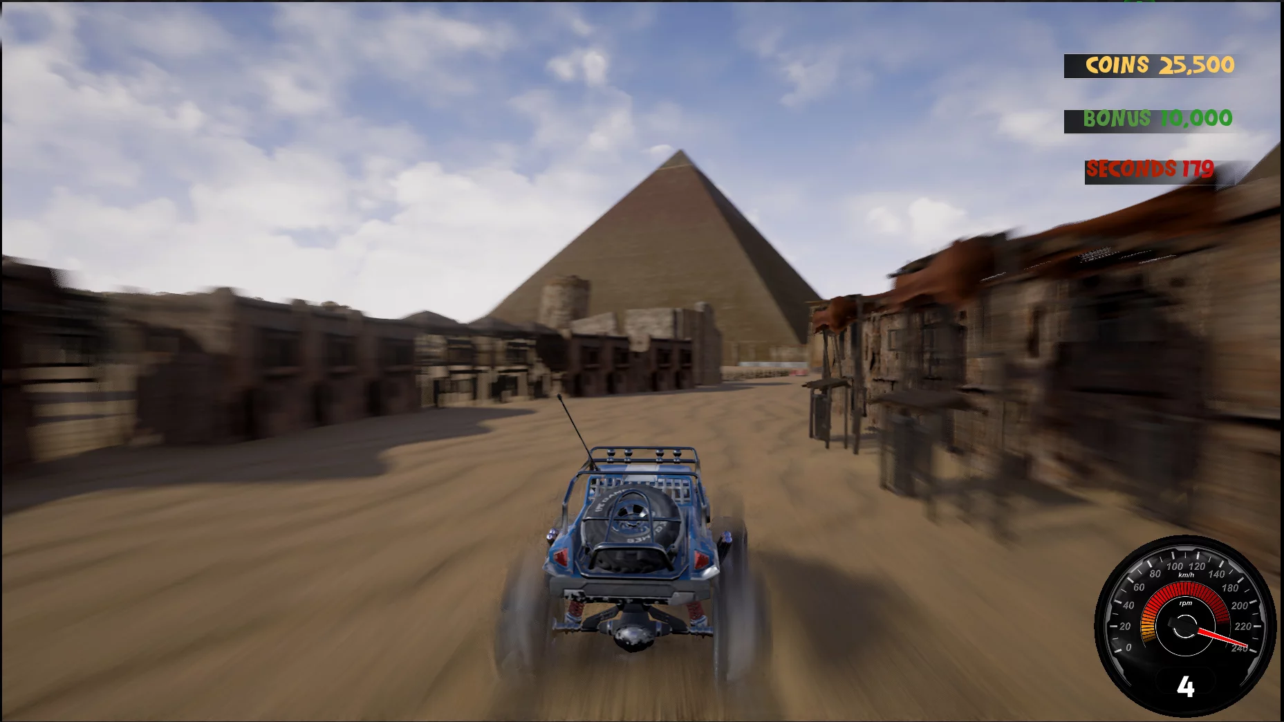 Изображение игры: Crazy Buggy Racing