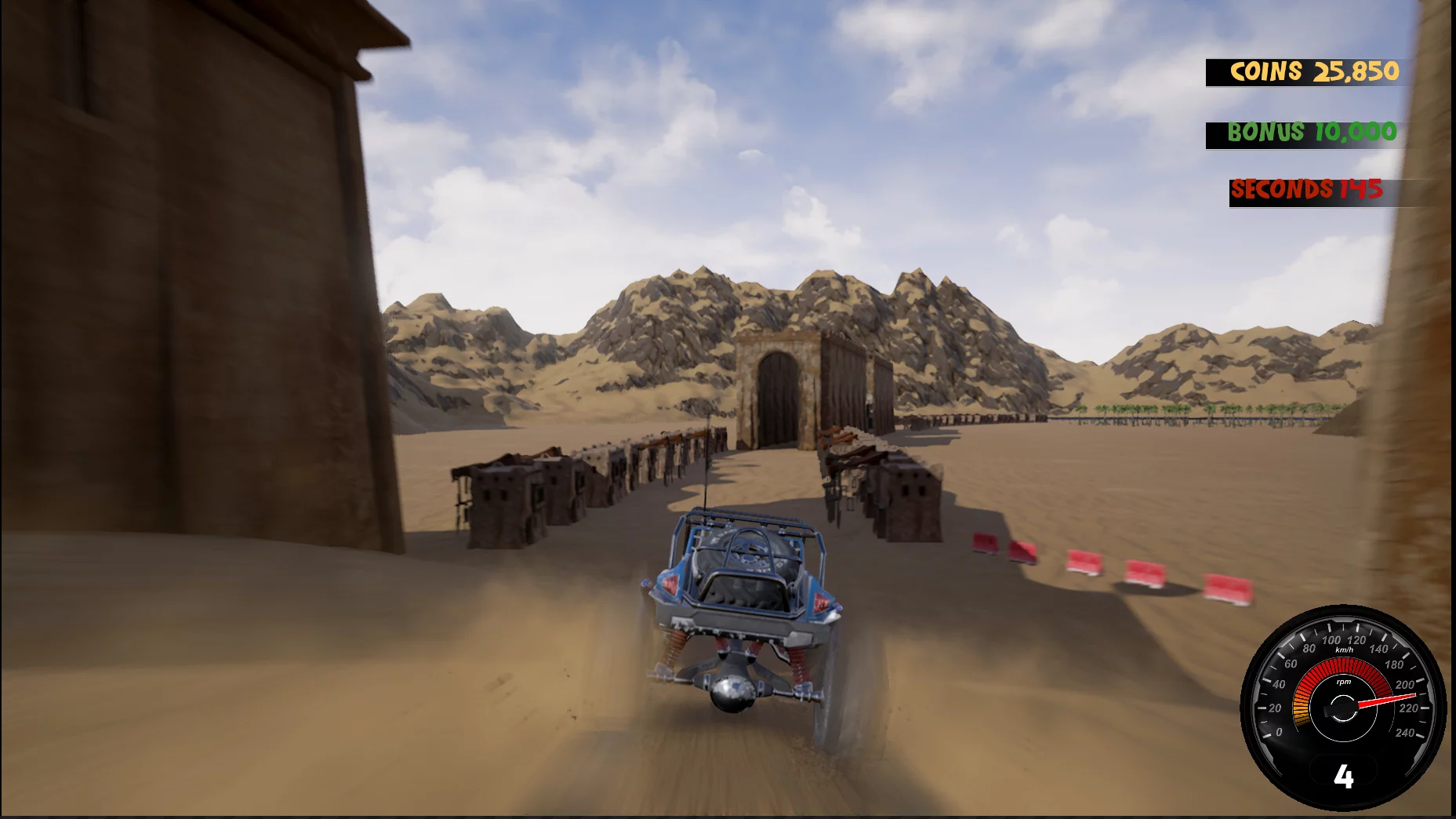 Изображение игры: Crazy Buggy Racing
