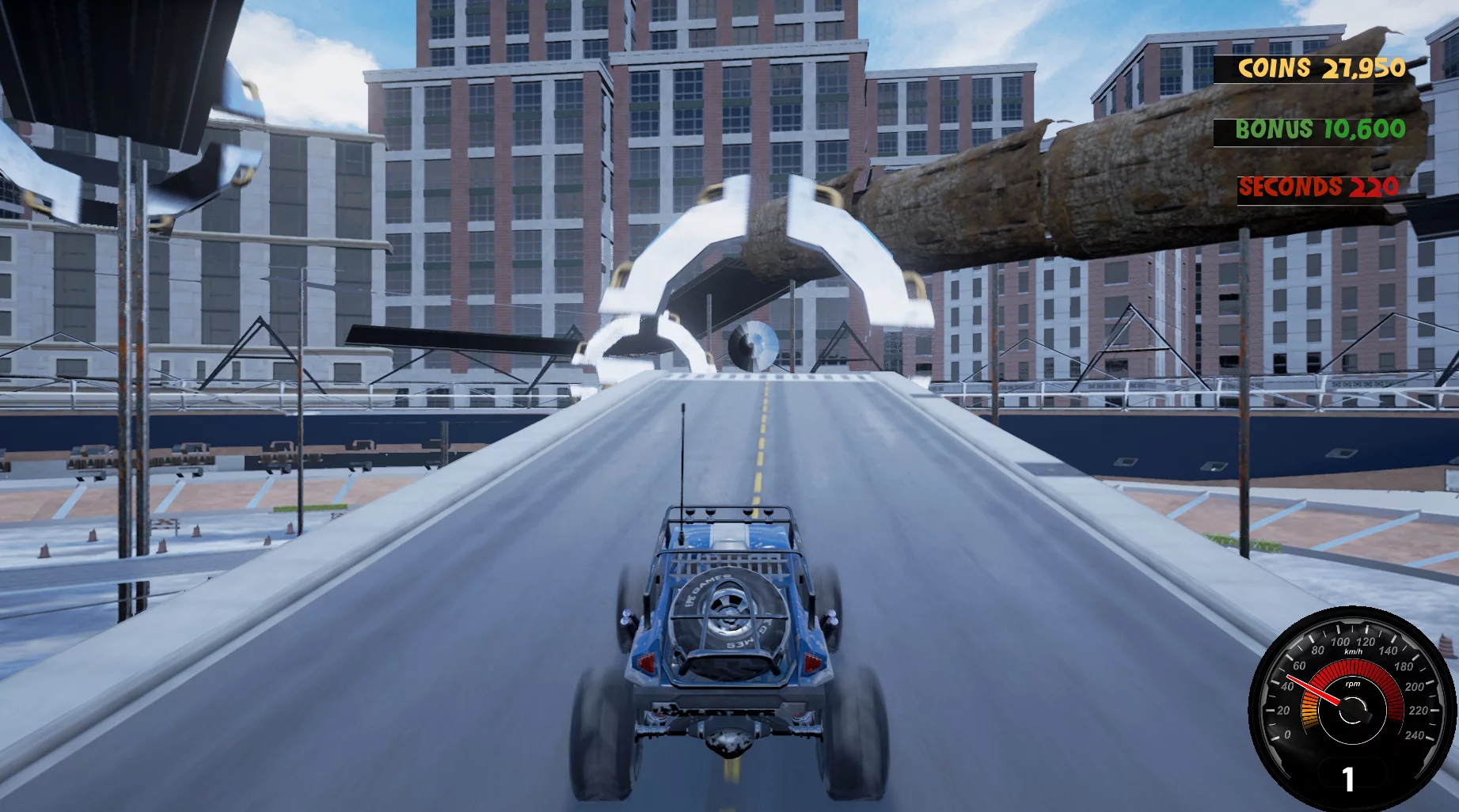 Изображение игры: Crazy Buggy Racing