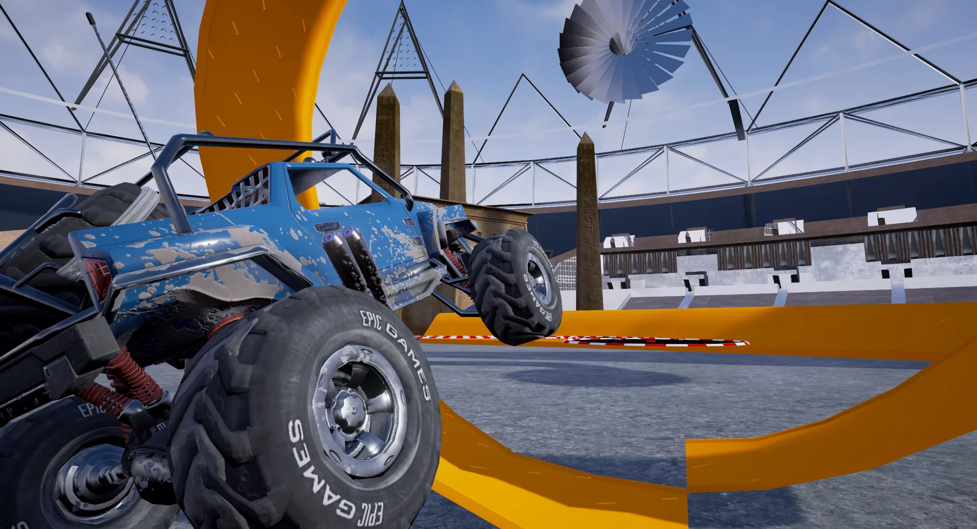 Изображение игры: Crazy Buggy Racing