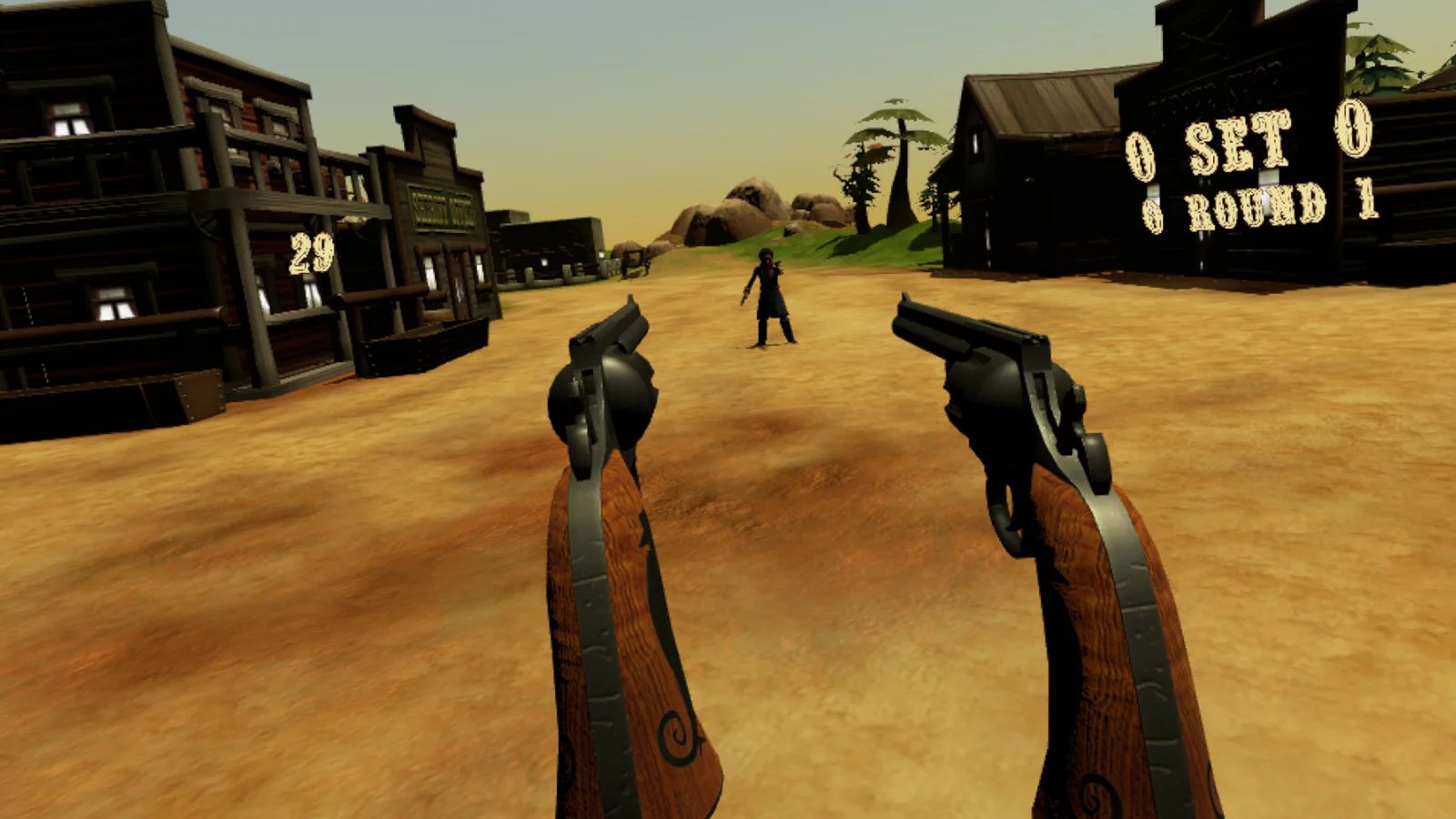 Изображение игры: Duel VR