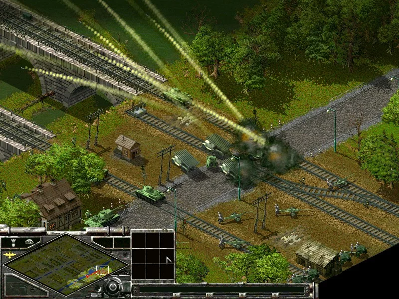 Изображение игры: Sudden Strike Gold
