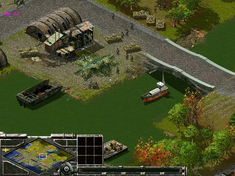 Изображение игры: Sudden Strike Gold