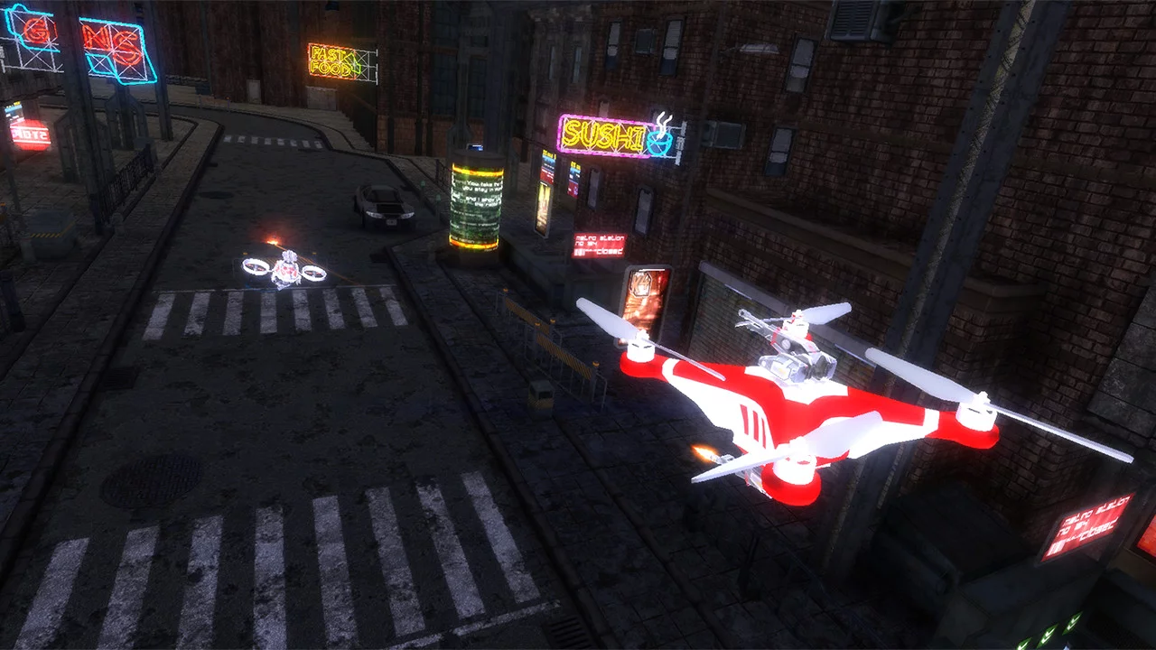 Изображение игры: Drone Fighters