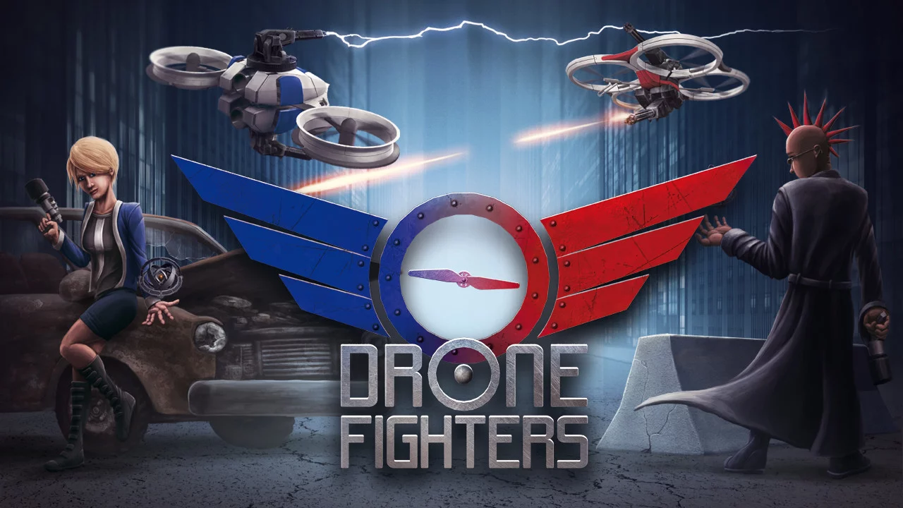 Изображение игры: Drone Fighters