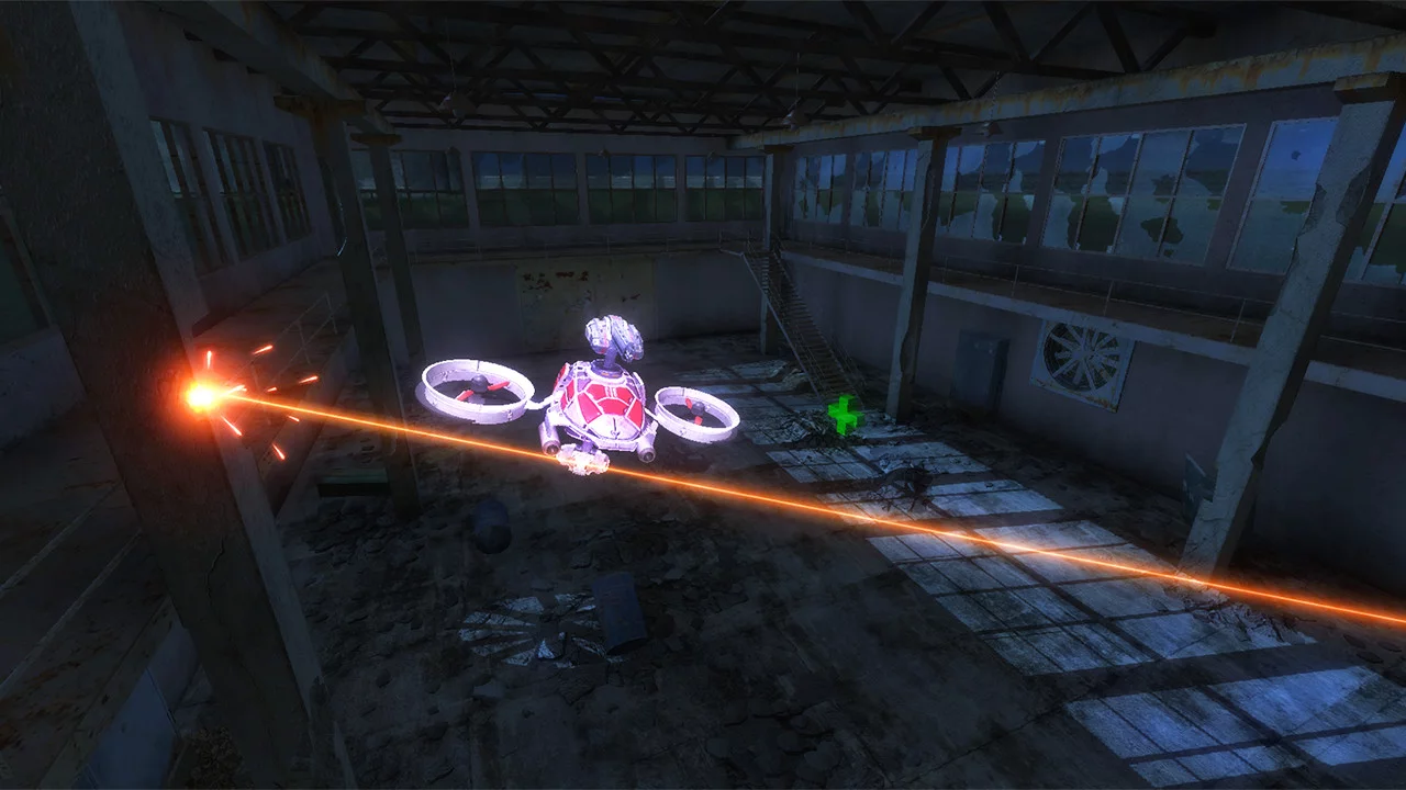 Изображение игры: Drone Fighters