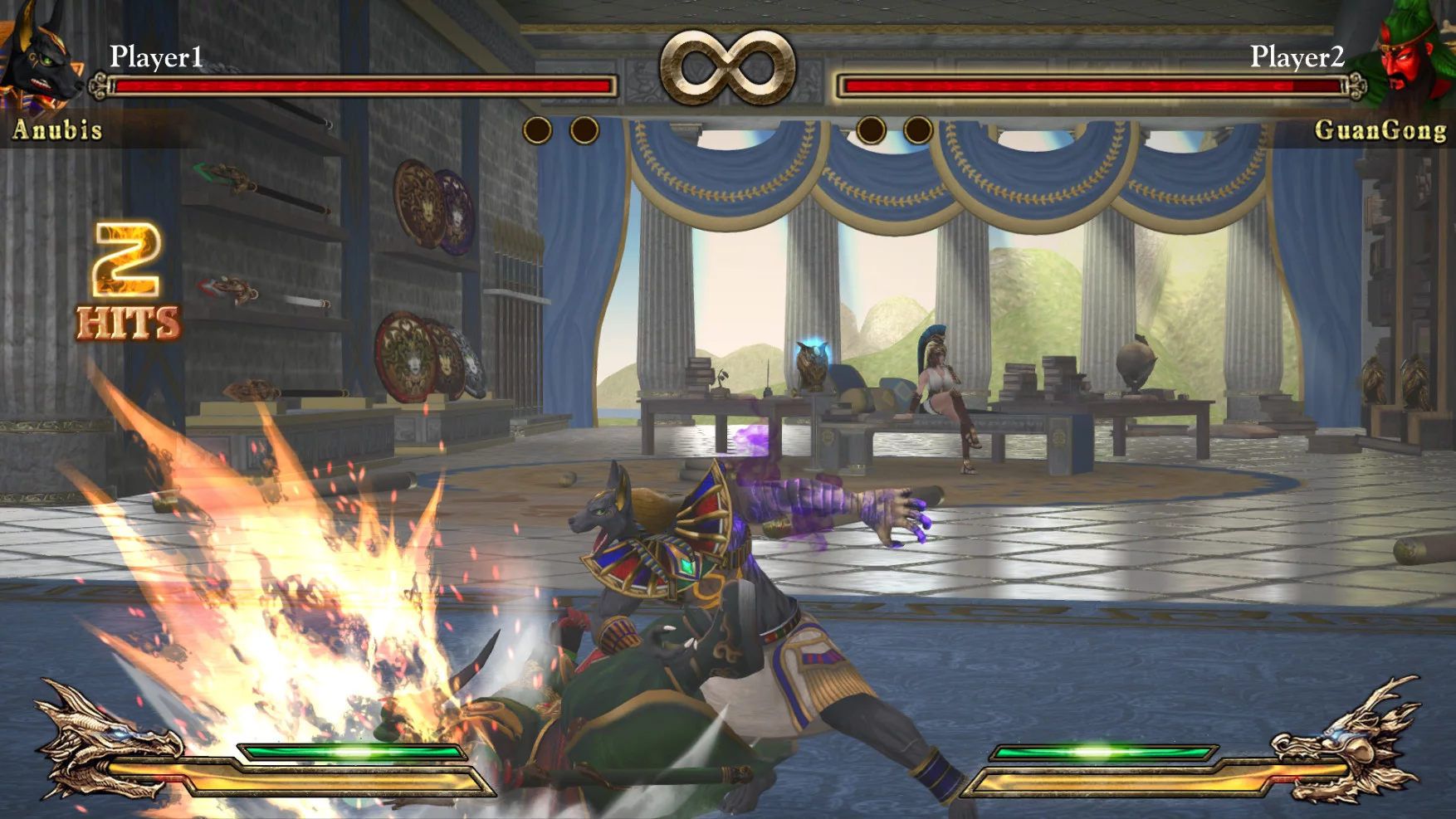 Изображение игры: Fight of Gods