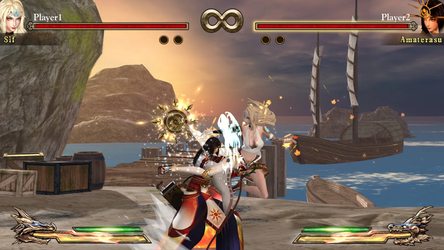 Изображение игры: Fight of Gods