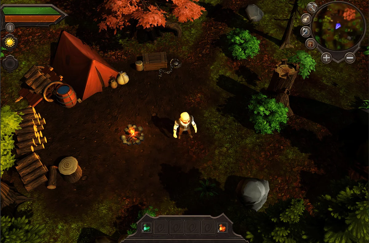 Изображение игры: Bravery: Rise of The Last Hero