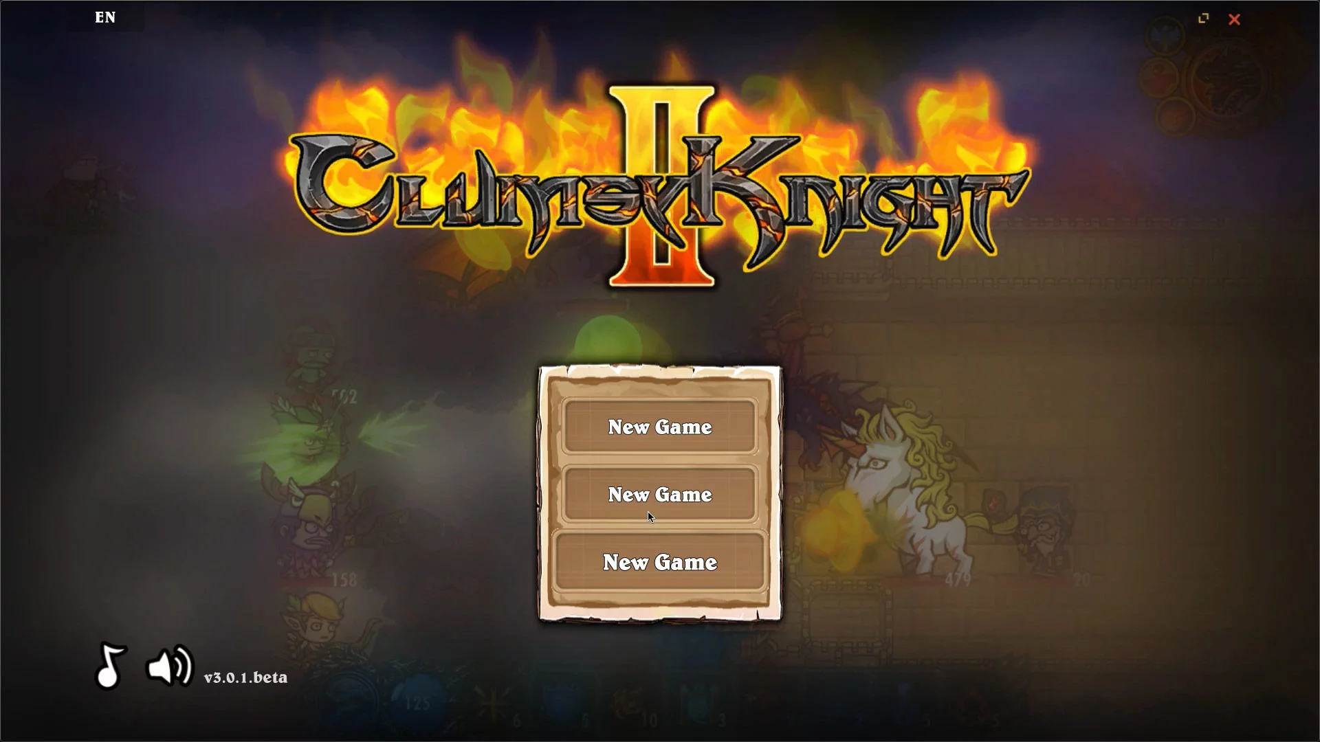 Изображение игры: Clumsy Knight 2