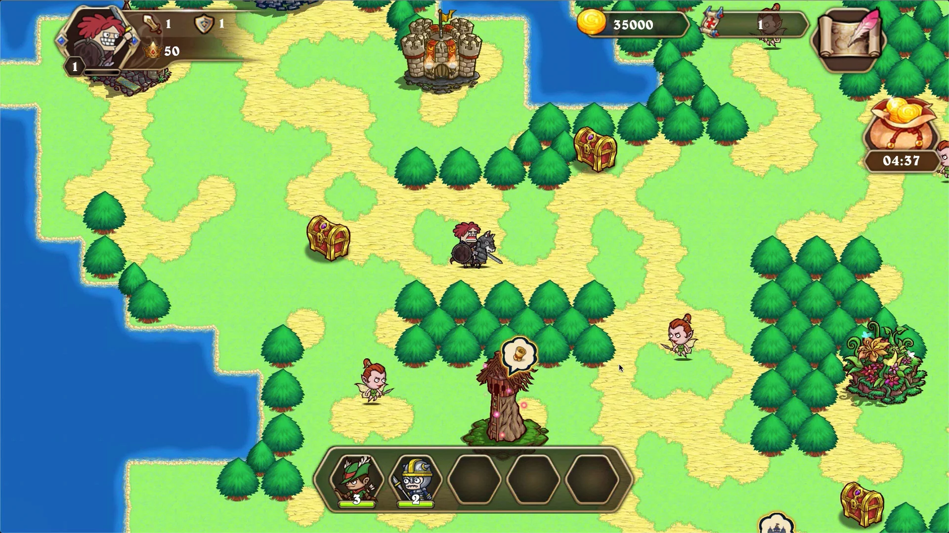 Изображение игры: Clumsy Knight 2
