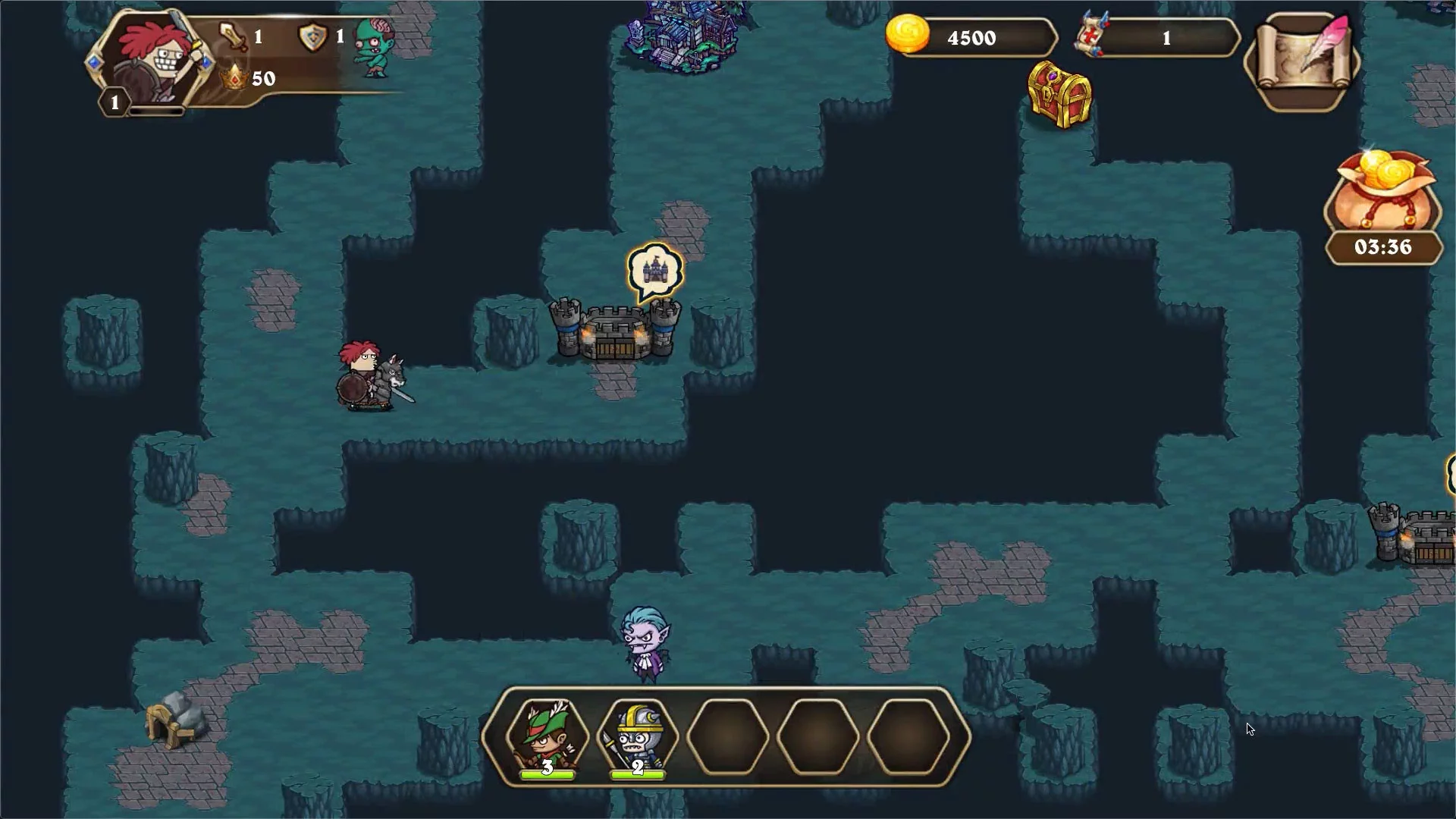 Изображение игры: Clumsy Knight 2