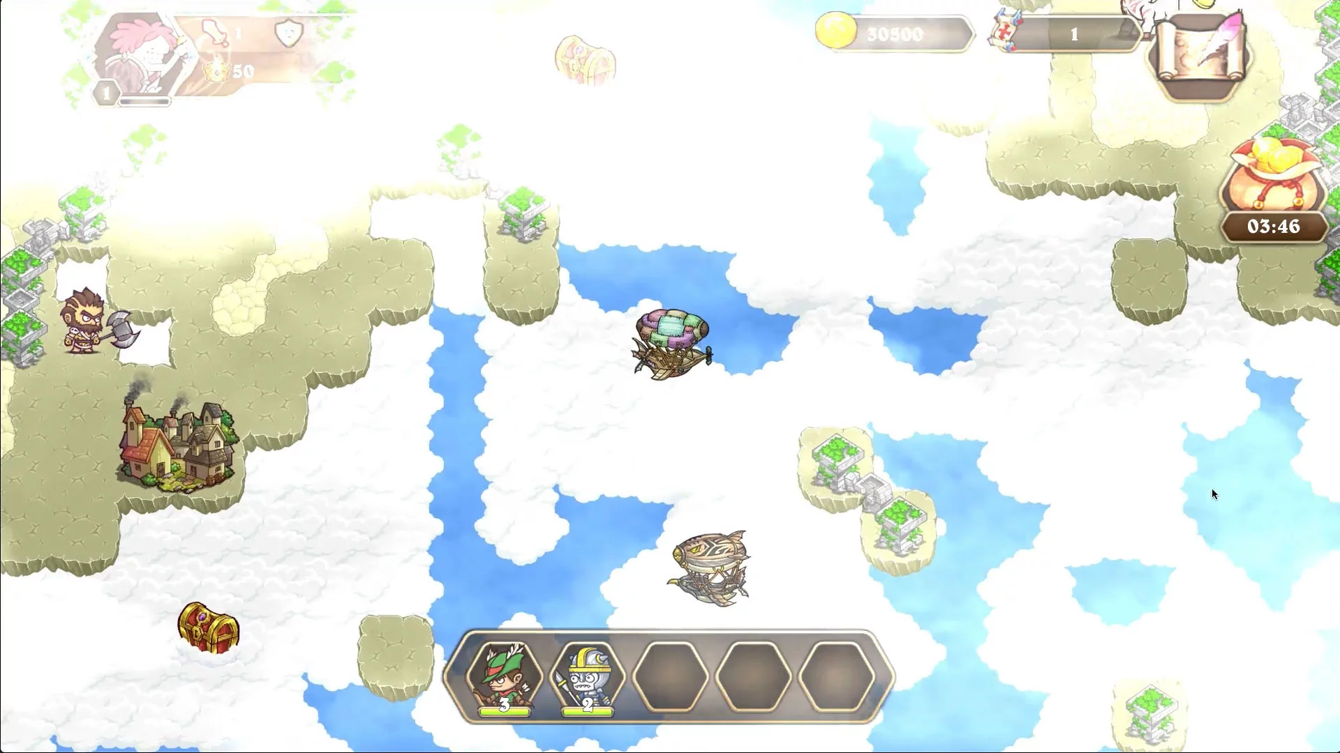 Изображение игры: Clumsy Knight 2