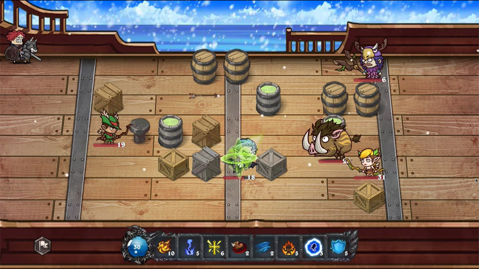 Изображение игры: Clumsy Knight 2