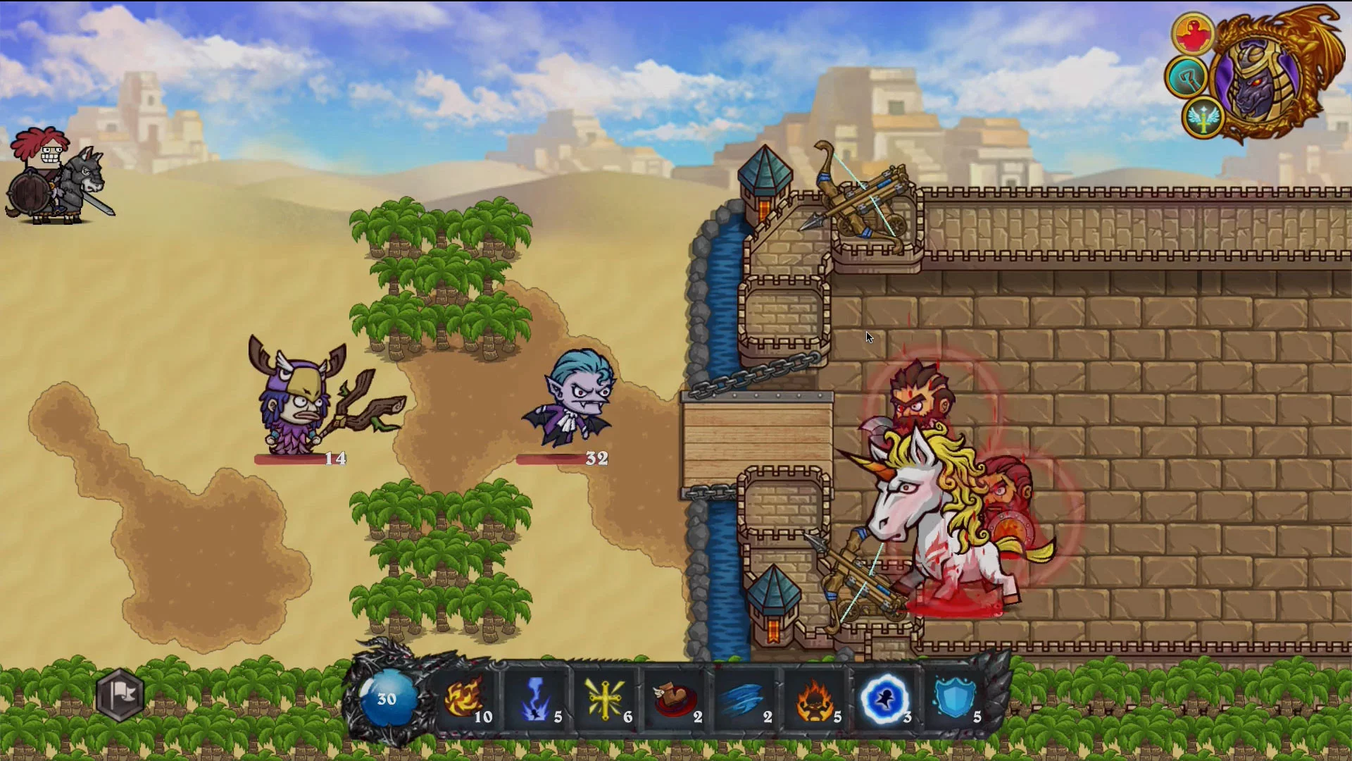 Изображение игры: Clumsy Knight 2