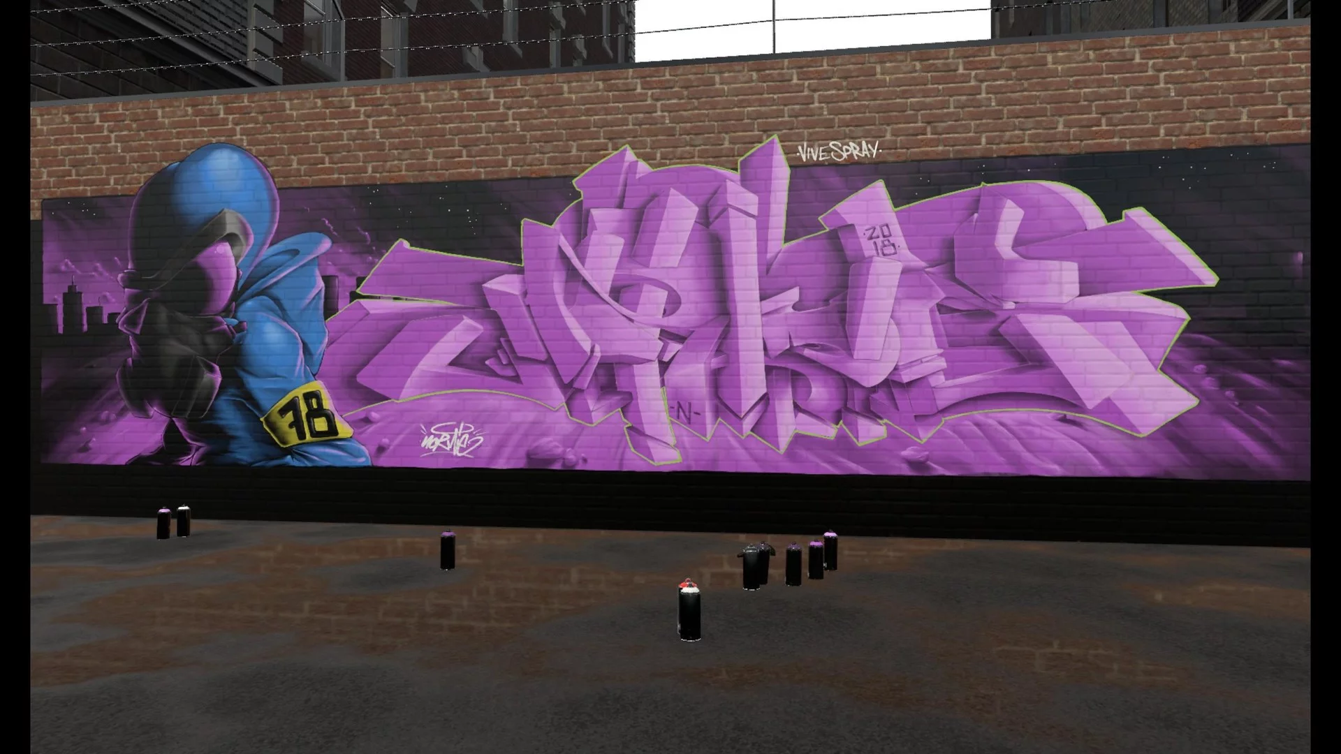 Изображение игры: ViveSpray 2