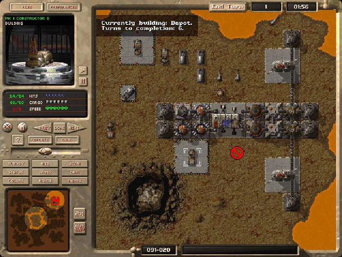 Изображение игры: M.A.X.: Mechanized Assault & Exploration