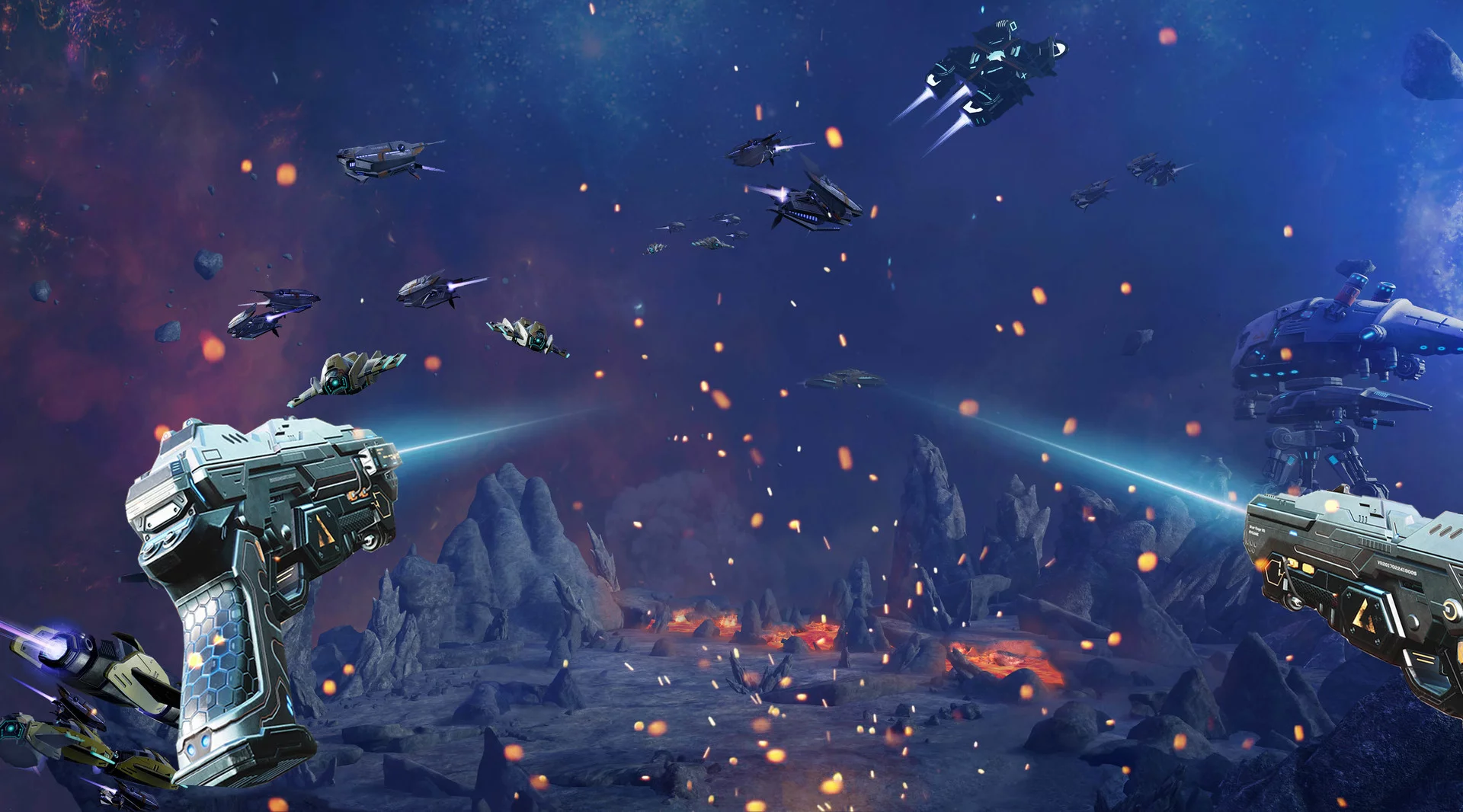 Изображение игры: Star Rage VR