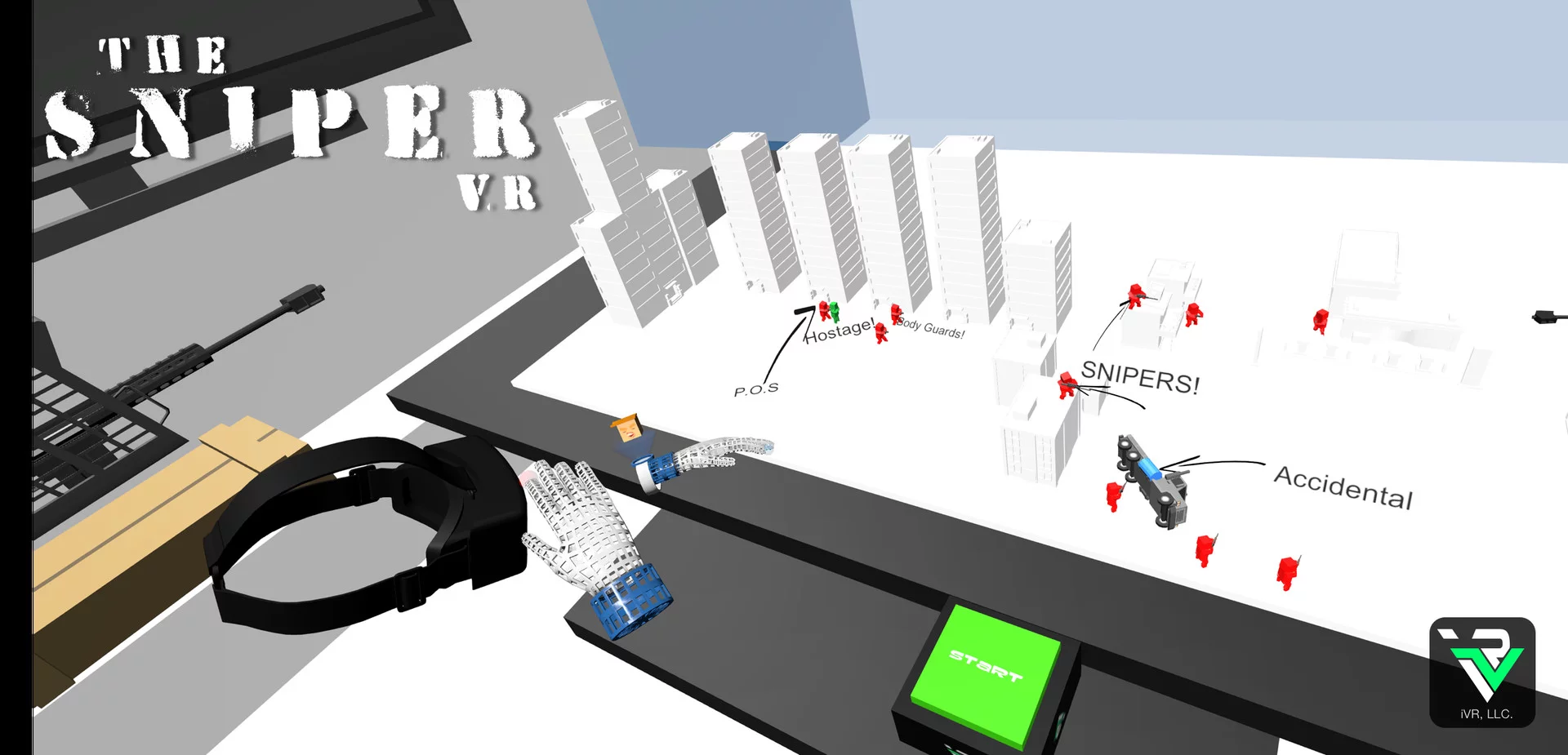 Изображение игры: The Sniper VR