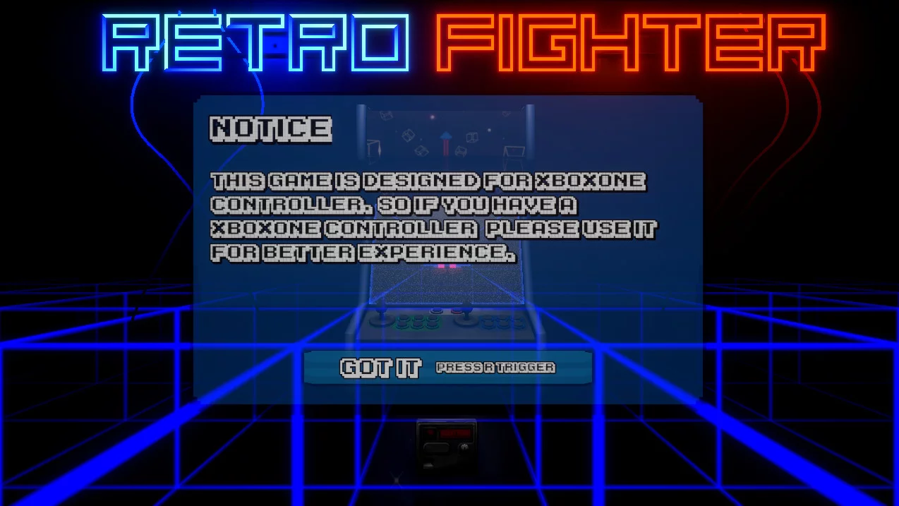 Изображение игры: RetroFighter VR