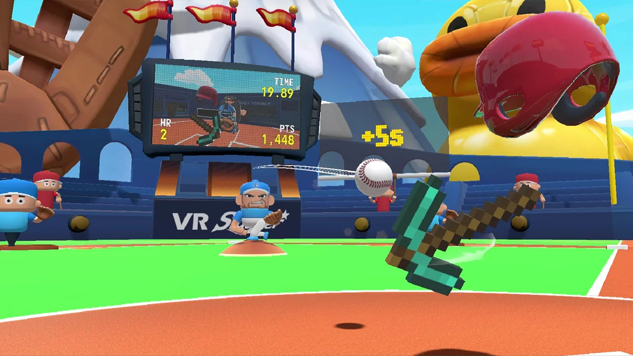 Изображение игры: VR Slugger: The Toy Baseball Field
