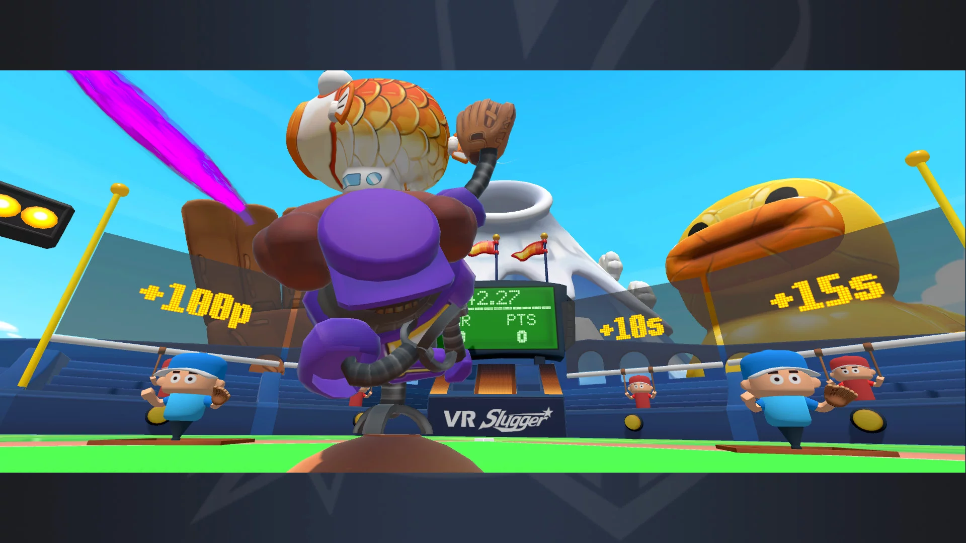 Изображение игры: VR Slugger: The Toy Baseball Field