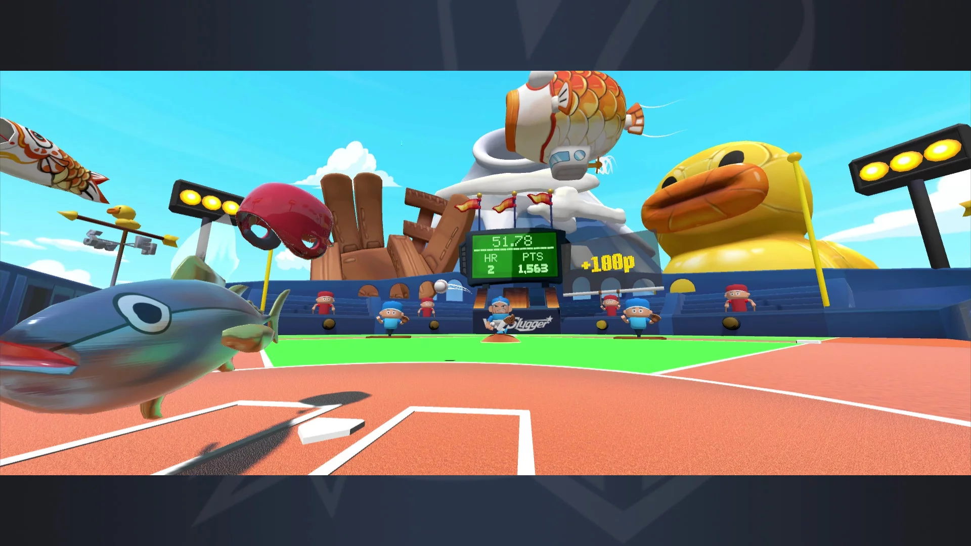 Изображение игры: VR Slugger: The Toy Baseball Field