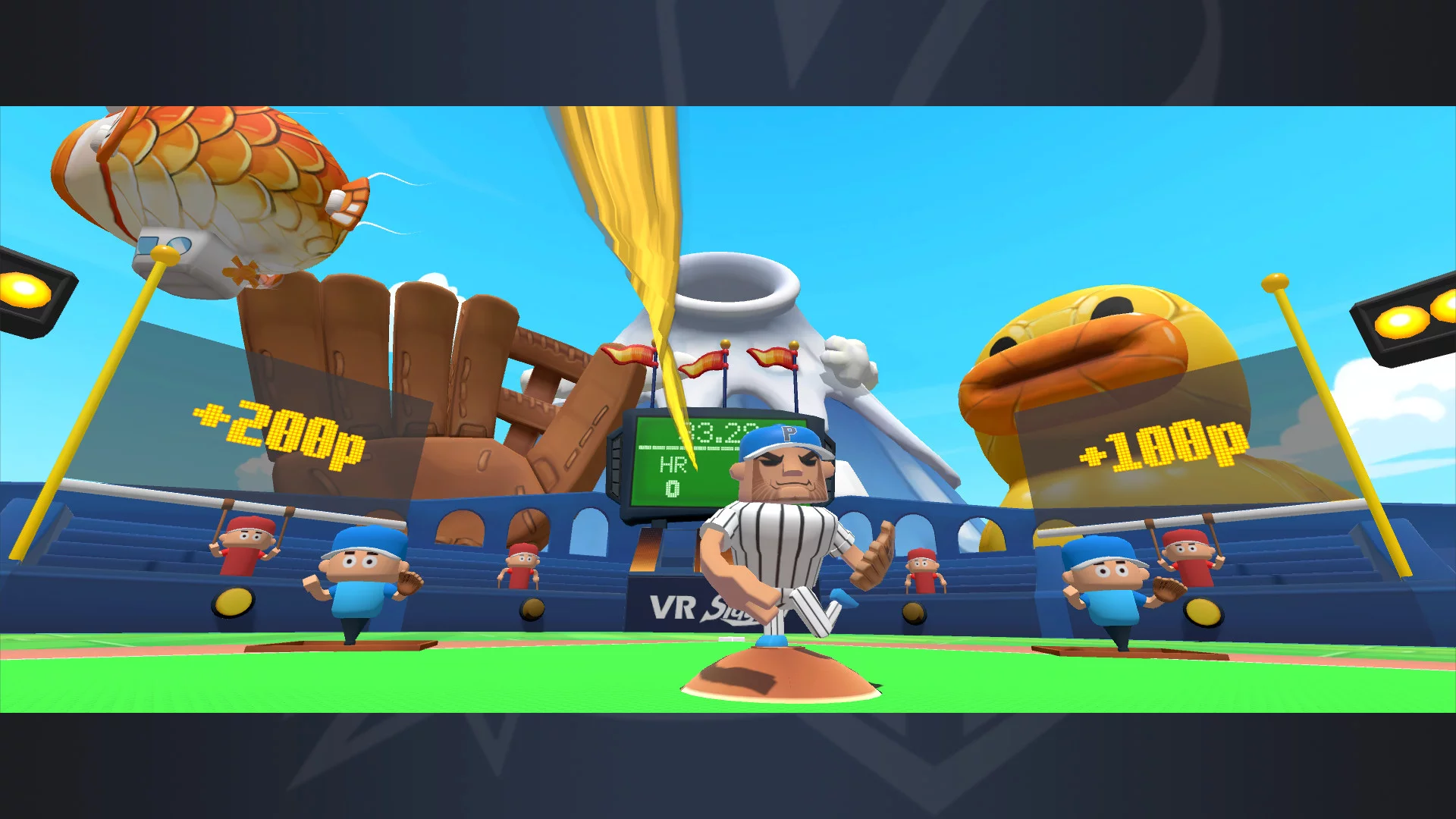 Изображение игры: VR Slugger: The Toy Baseball Field