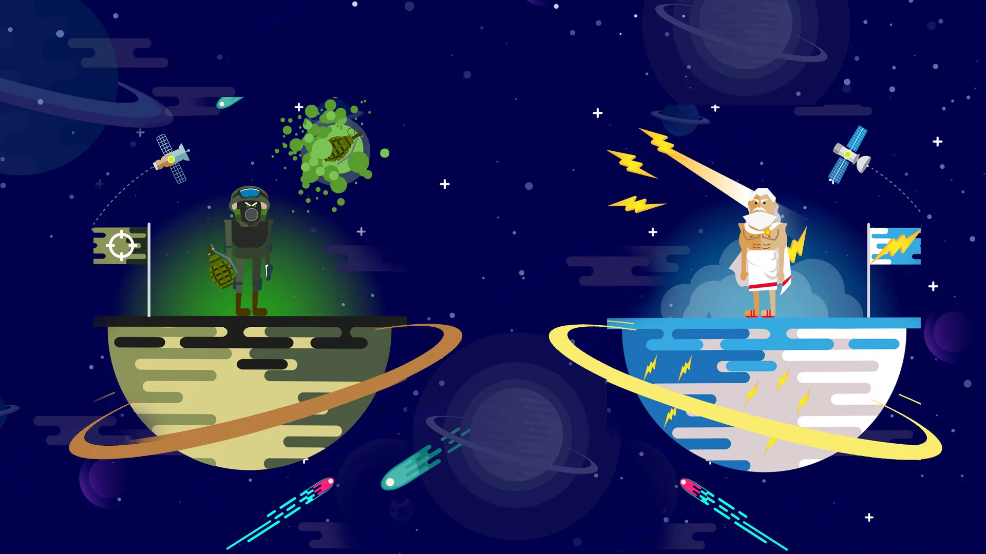 Изображение игры: Mr Blaster