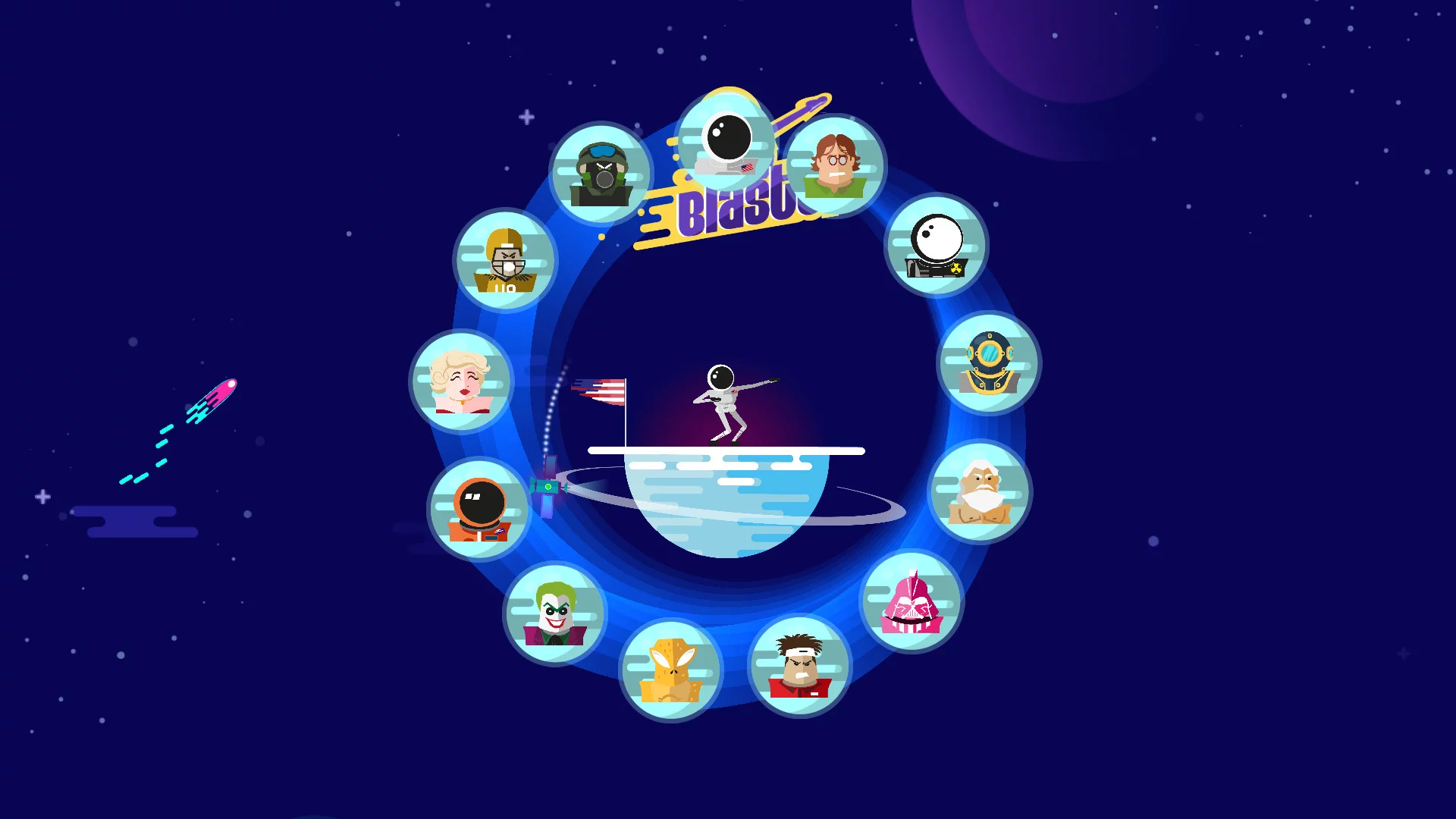 Изображение игры: Mr Blaster
