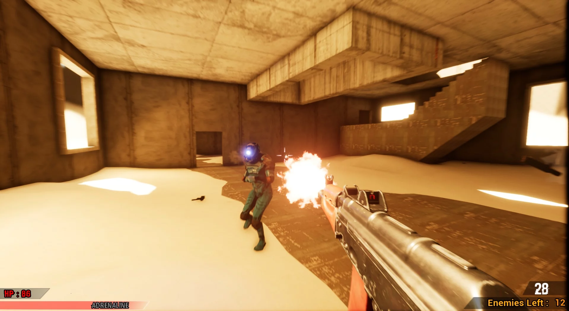 Изображение игры: One Bullet left