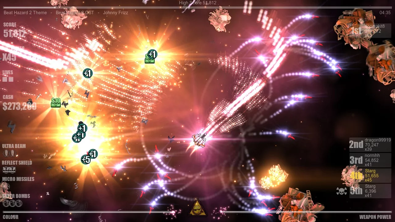 Изображение игры: Beat Hazard 2