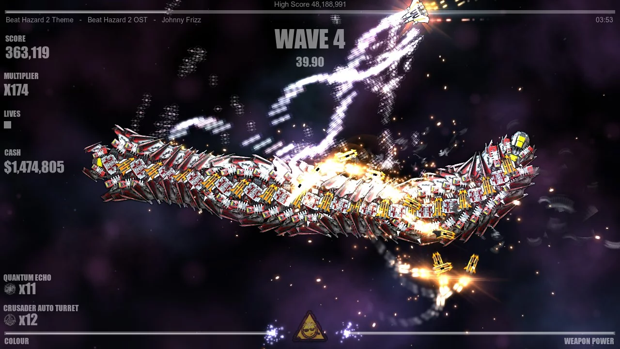 Изображение игры: Beat Hazard 2