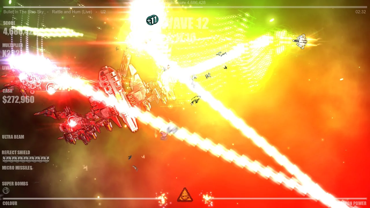 Изображение игры: Beat Hazard 2