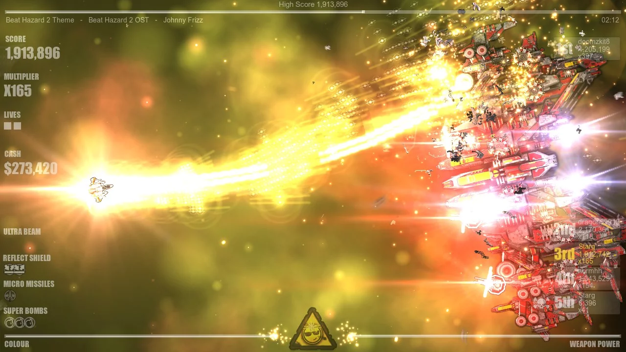 Изображение игры: Beat Hazard 2