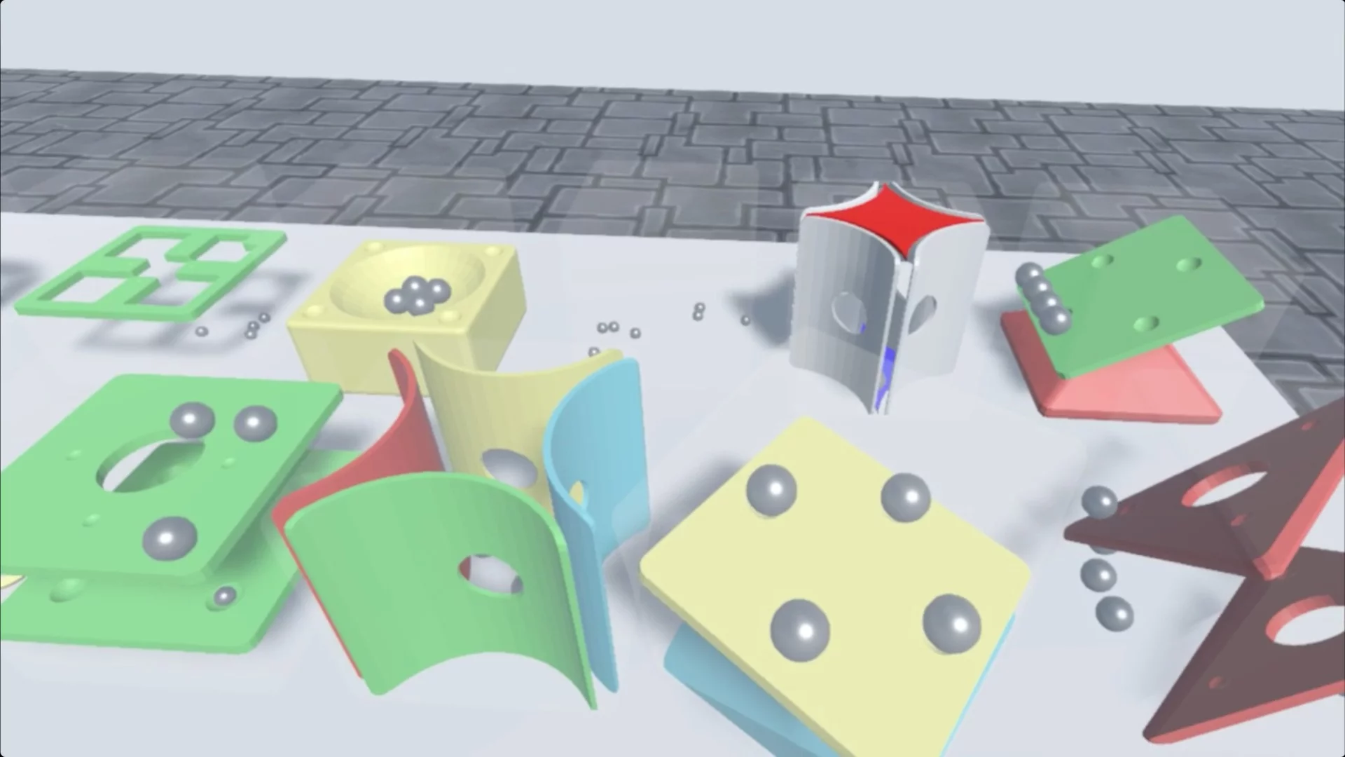 Изображение игры: CubeBall VR
