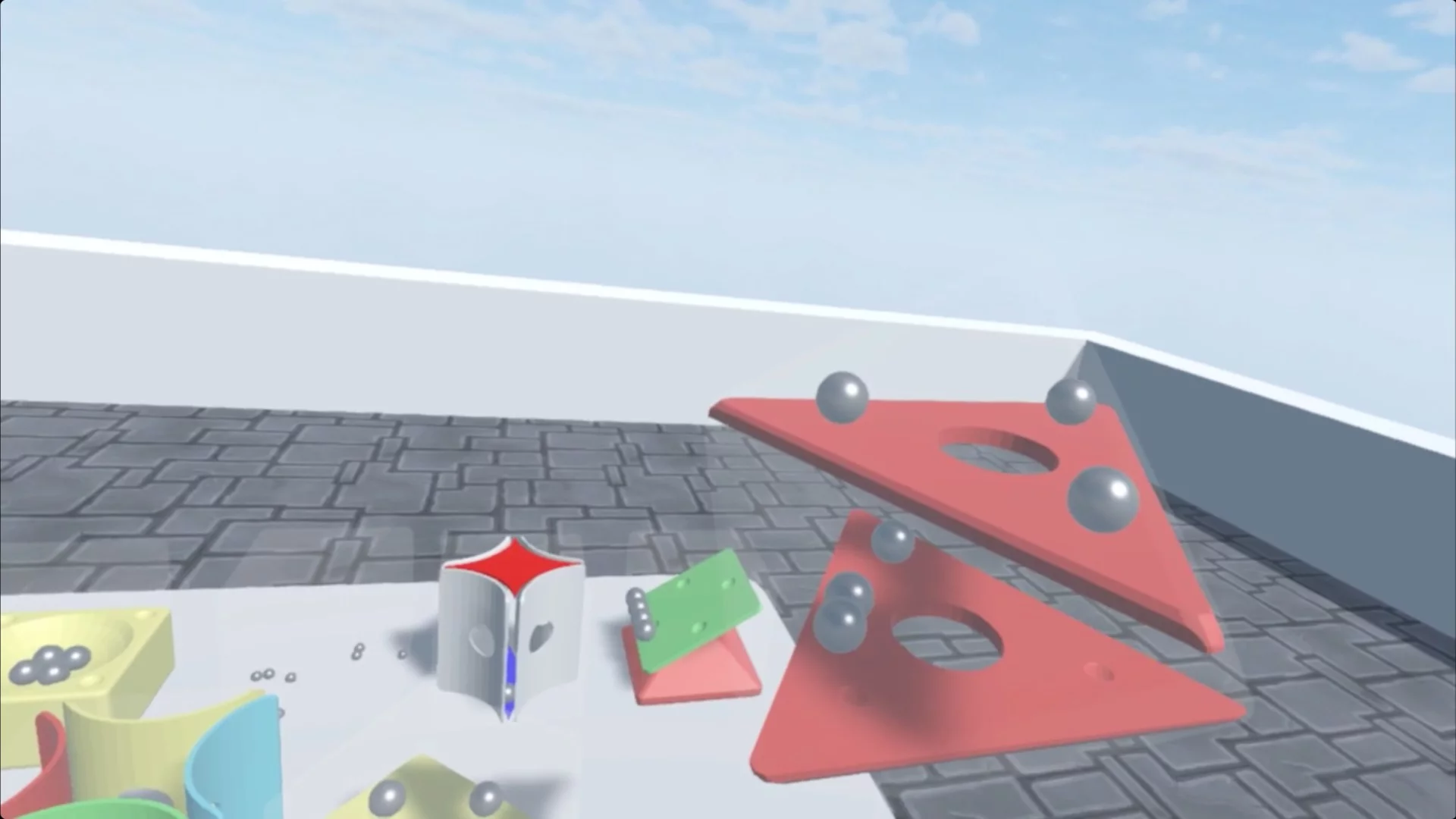 Изображение игры: CubeBall VR