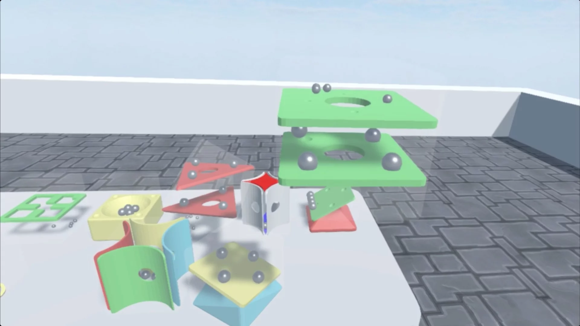 Изображение игры: CubeBall VR