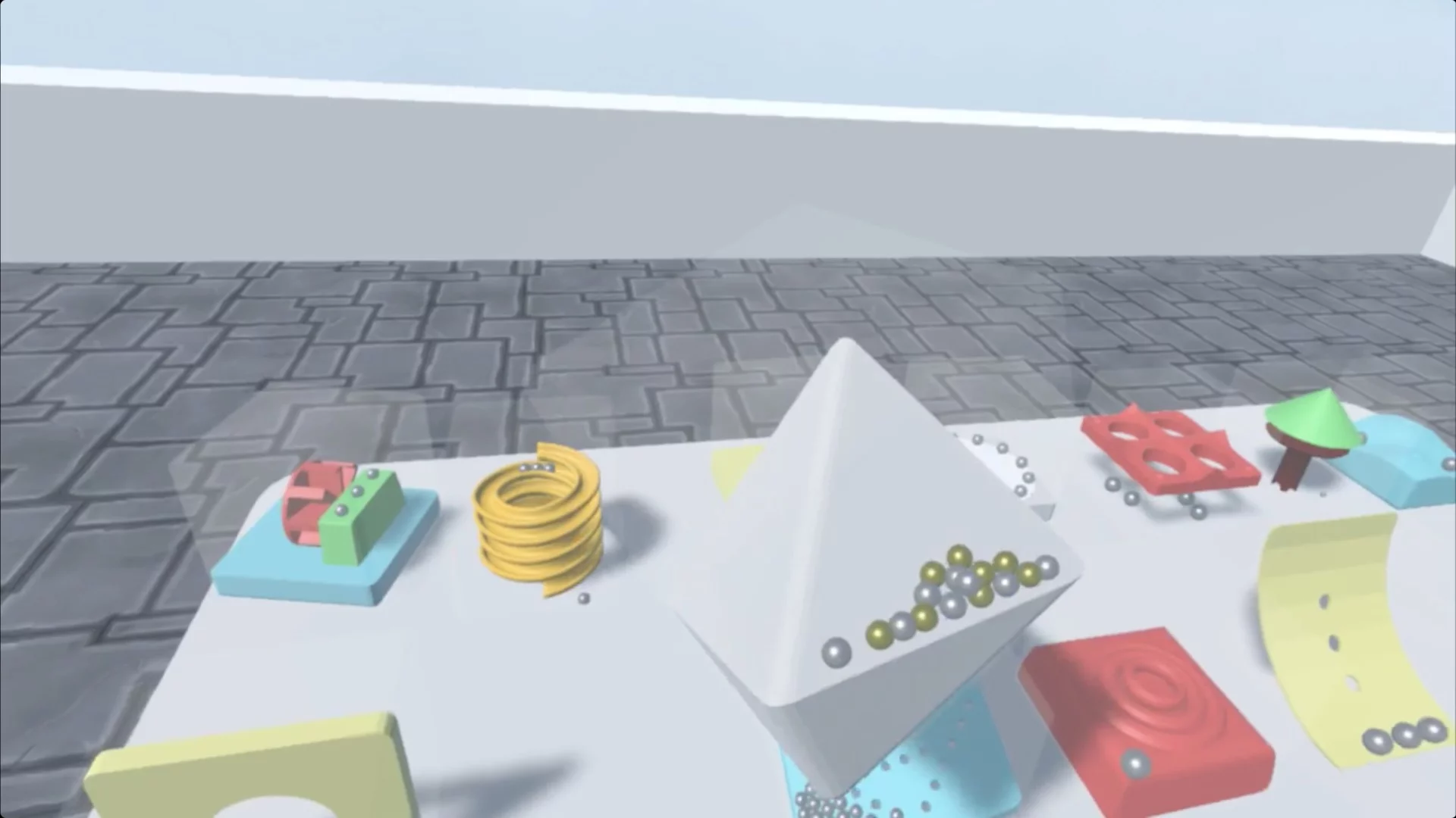 Изображение игры: CubeBall VR