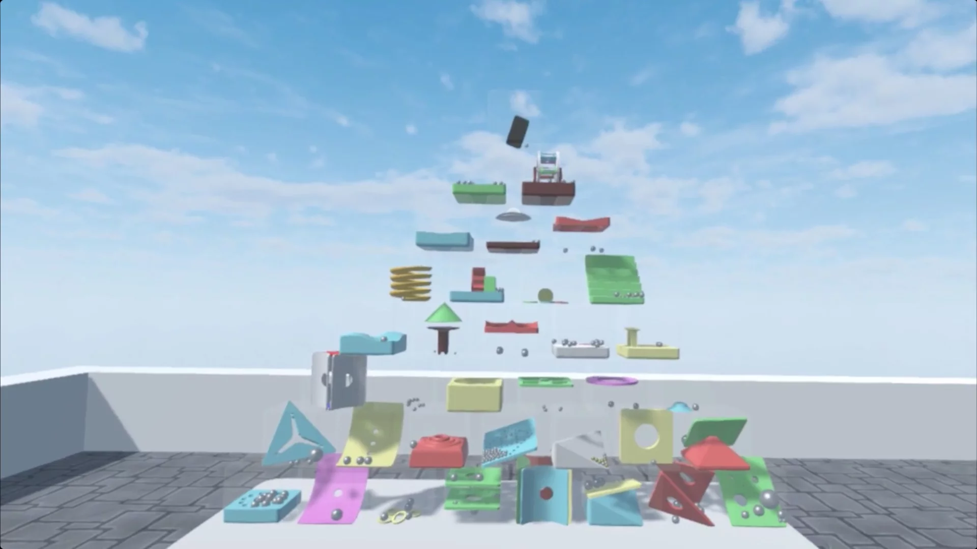 Изображение игры: CubeBall VR