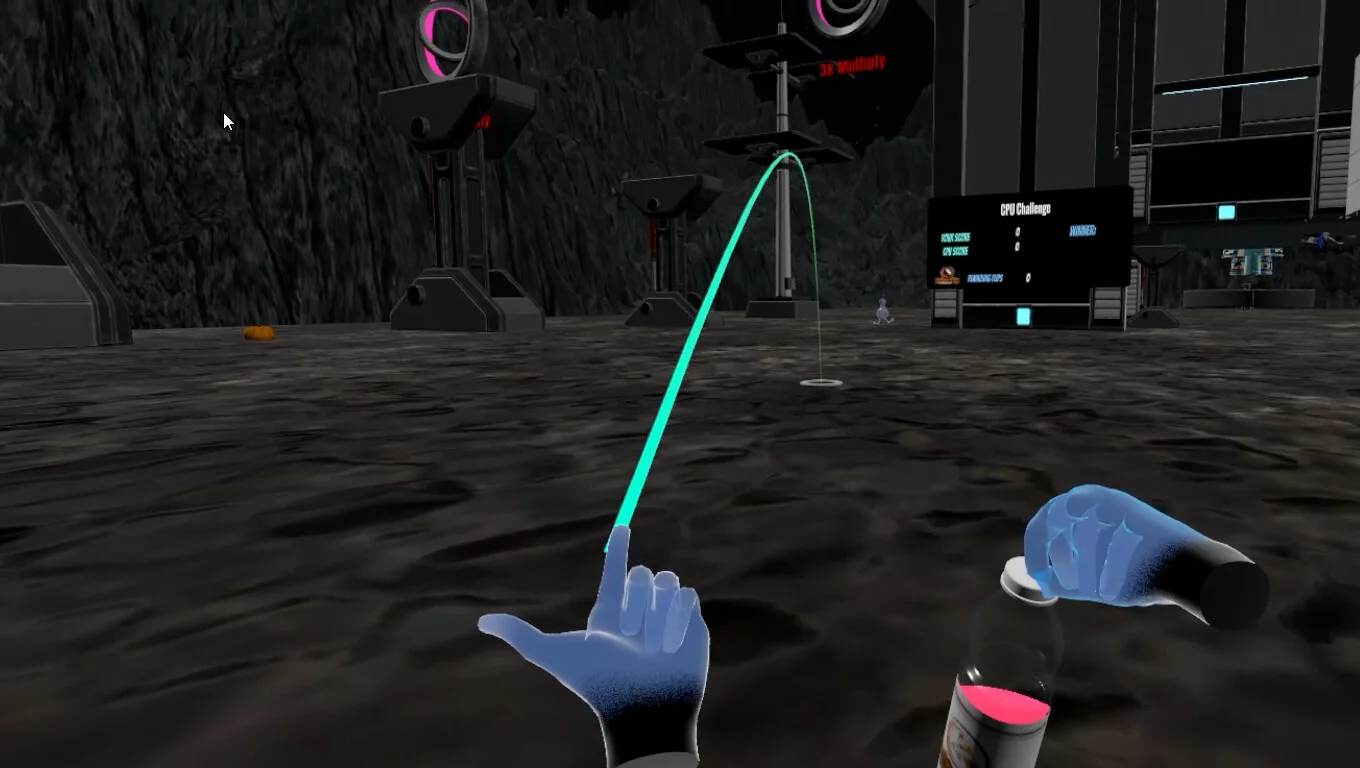 Изображение игры: Bottle Flip Challenge VR