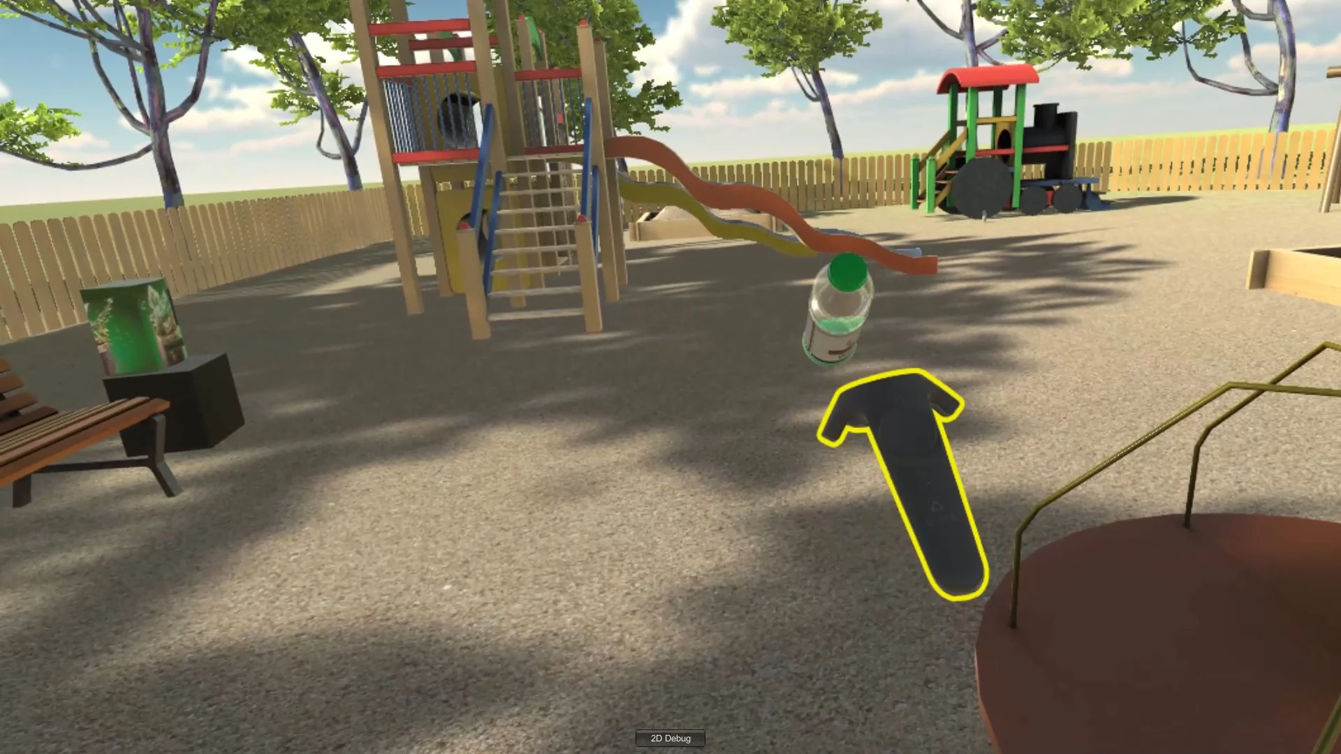 Изображение игры: Bottle Flip Challenge VR