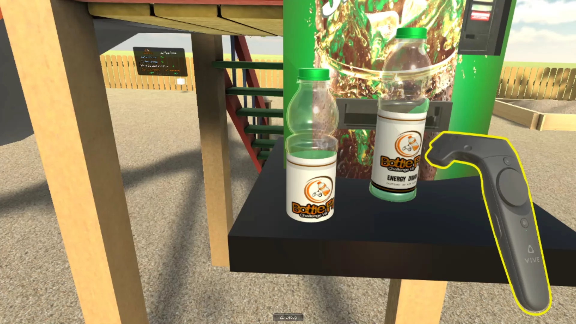 Изображение игры: Bottle Flip Challenge VR