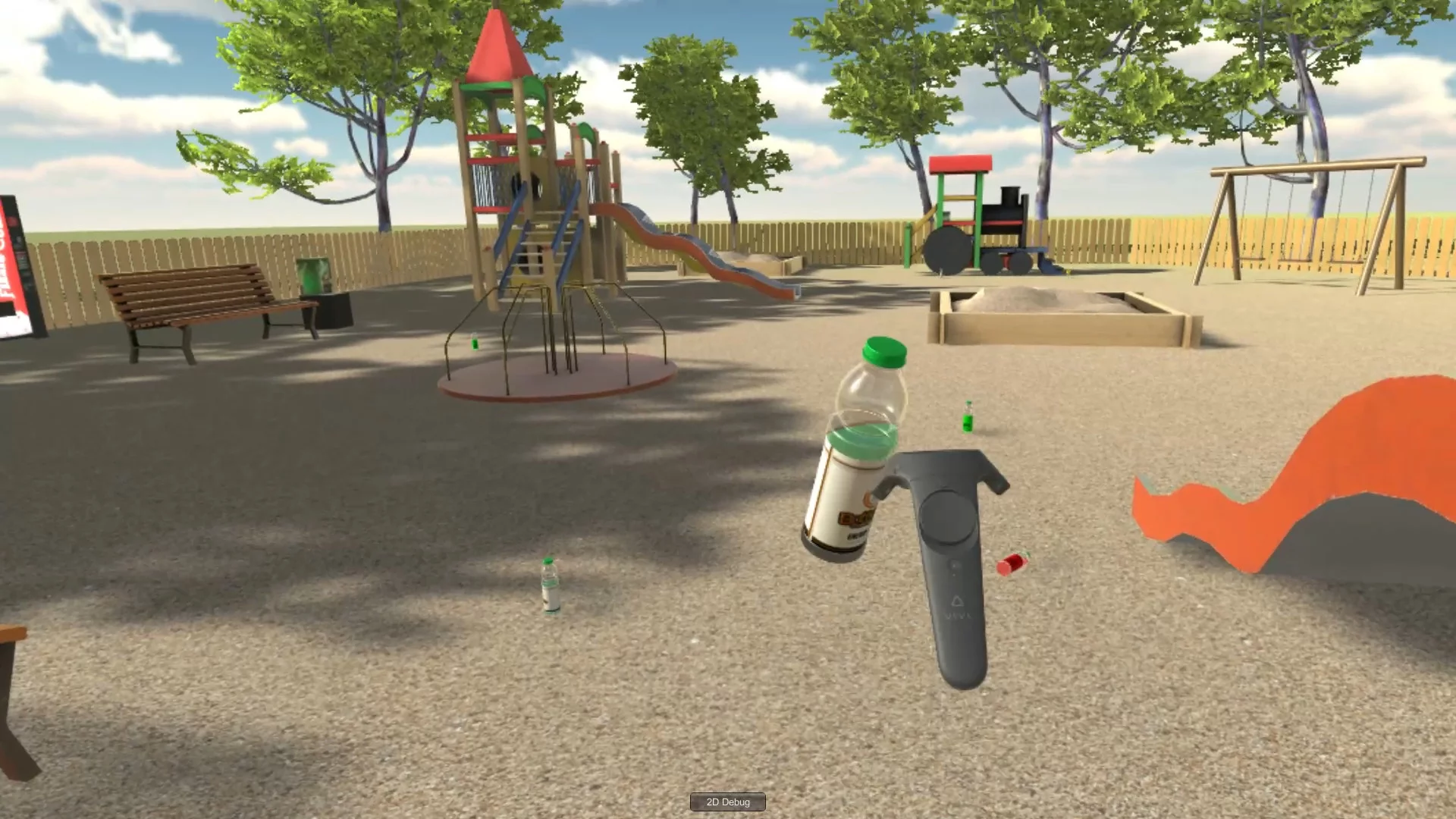 Изображение игры: Bottle Flip Challenge VR