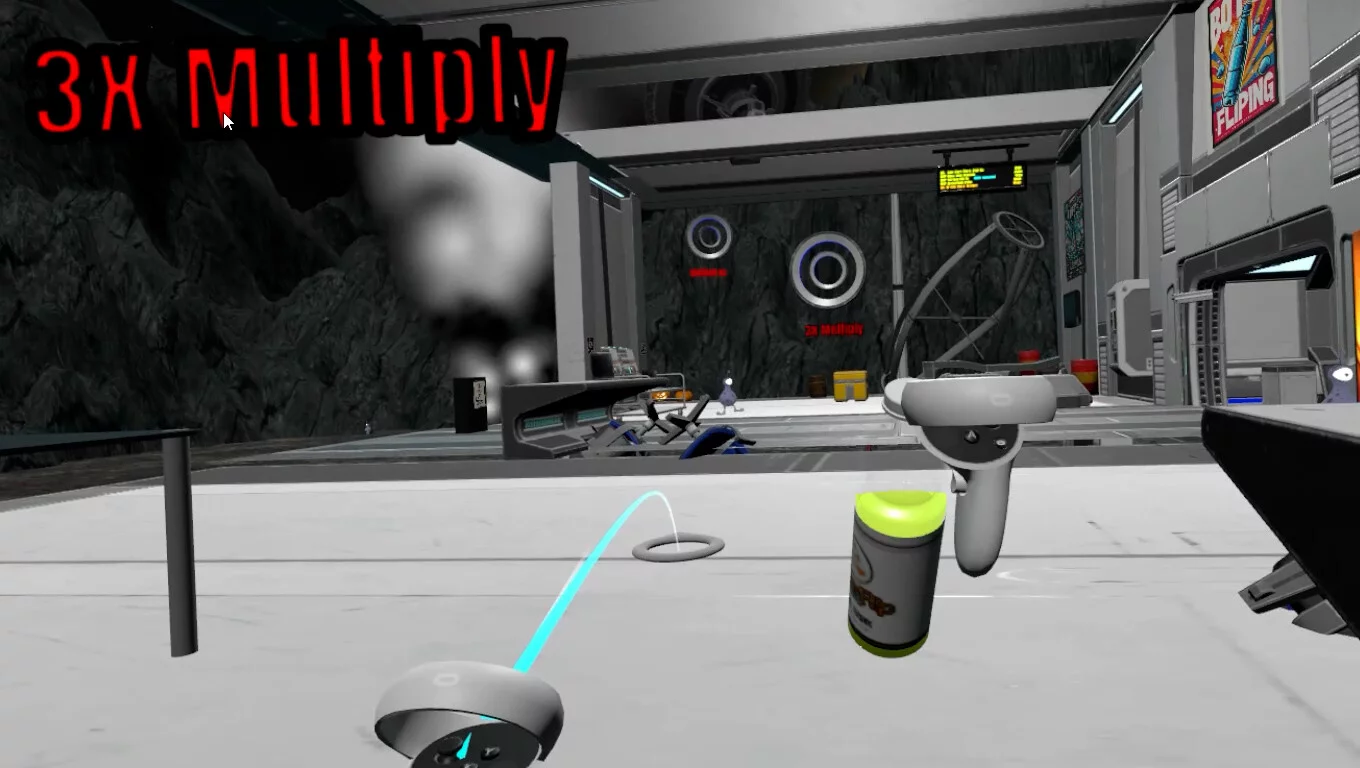 Изображение игры: Bottle Flip Challenge VR