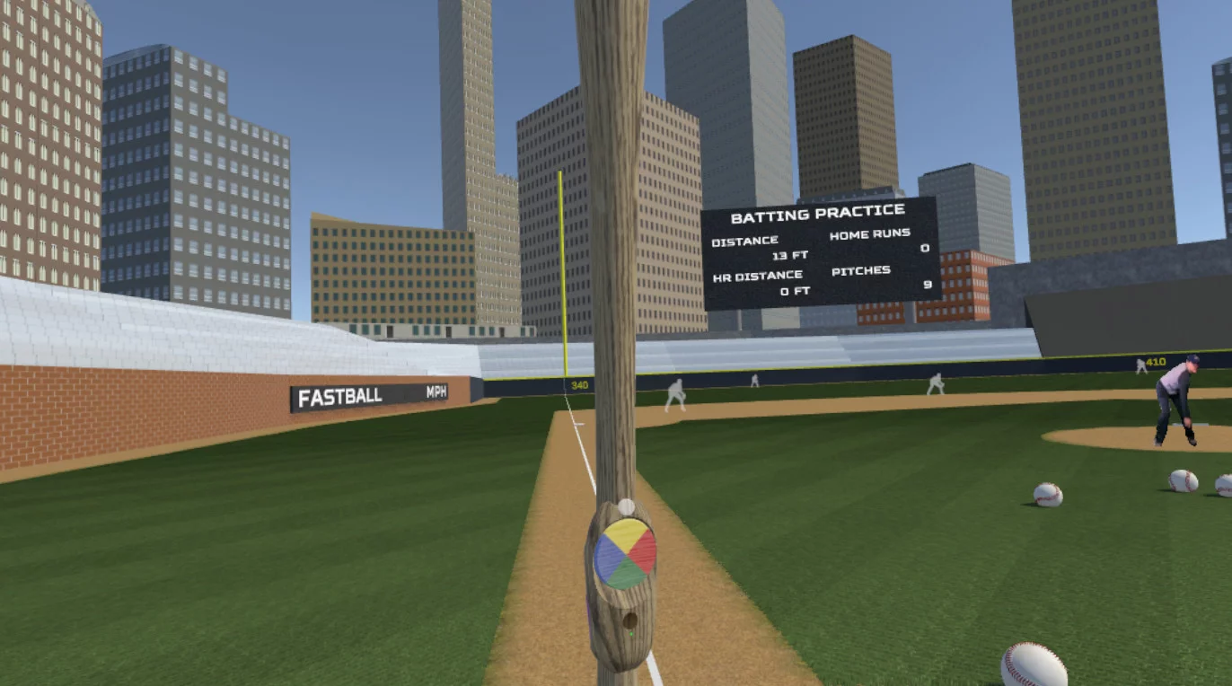 Изображение игры: Big Hit VR Baseball