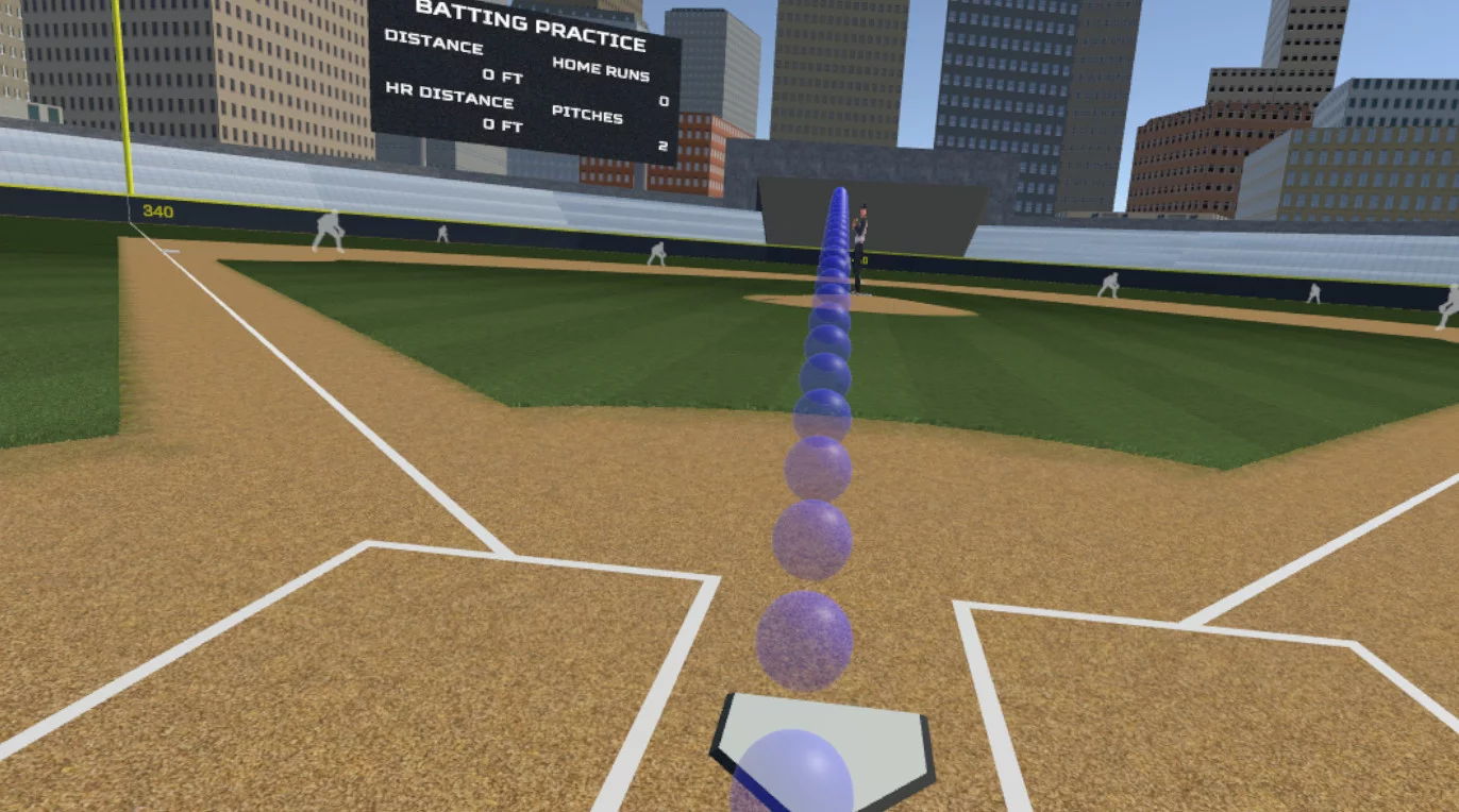 Изображение игры: Big Hit VR Baseball