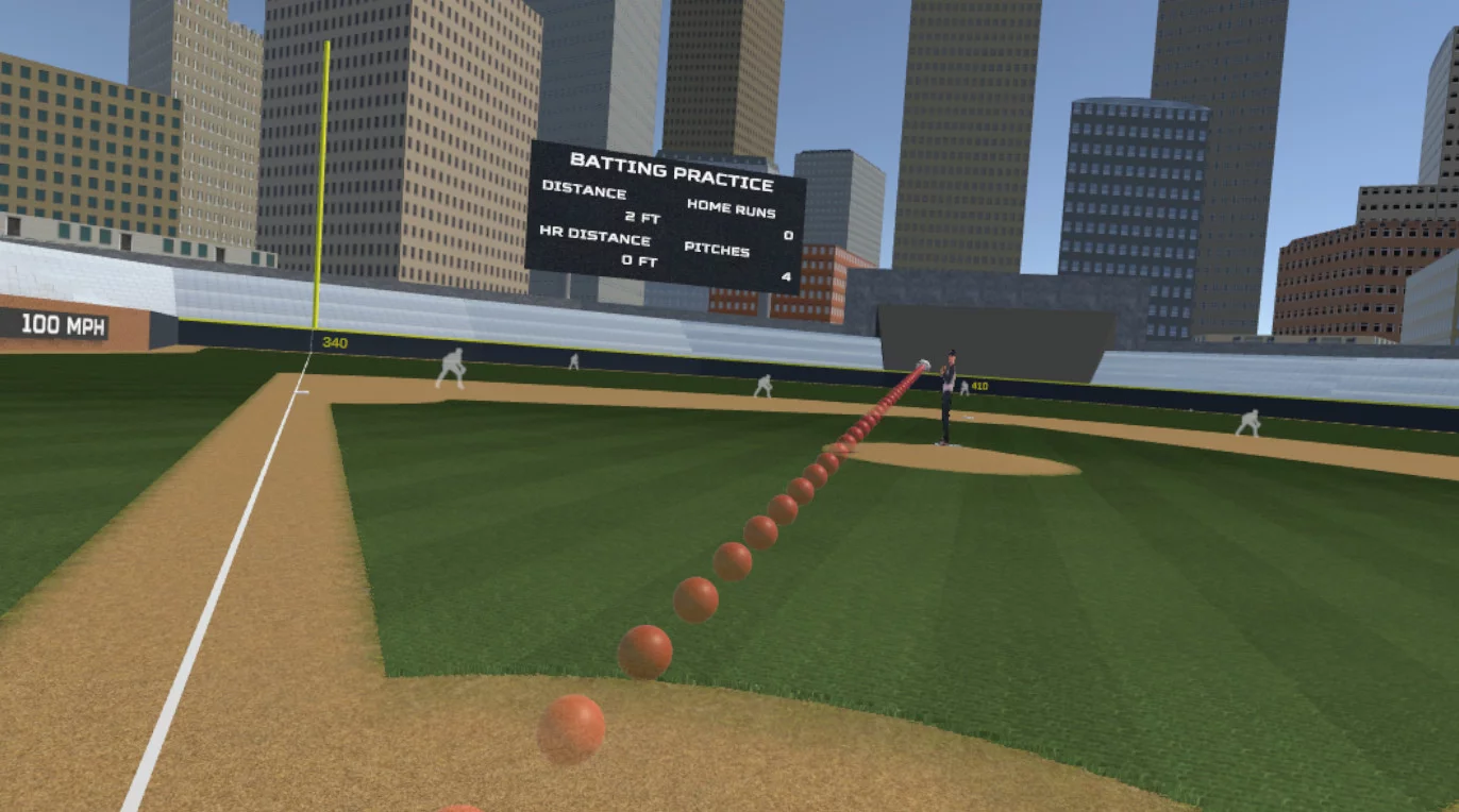 Изображение игры: Big Hit VR Baseball
