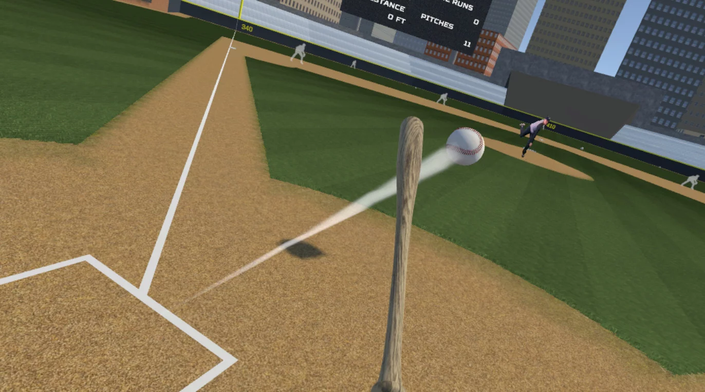 Изображение игры: Big Hit VR Baseball